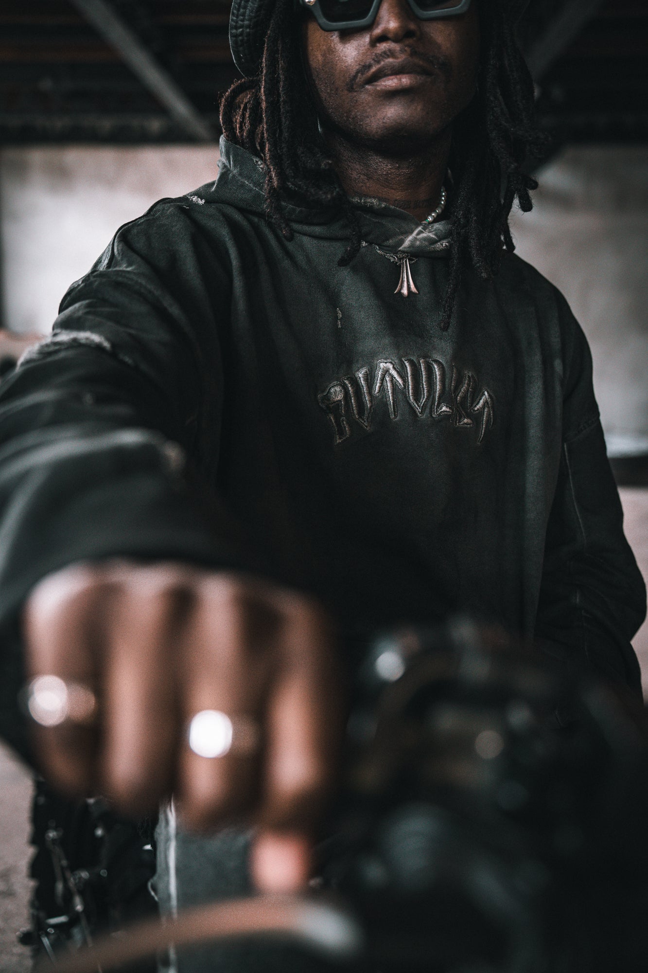 Damaged Usual Hoodie '24