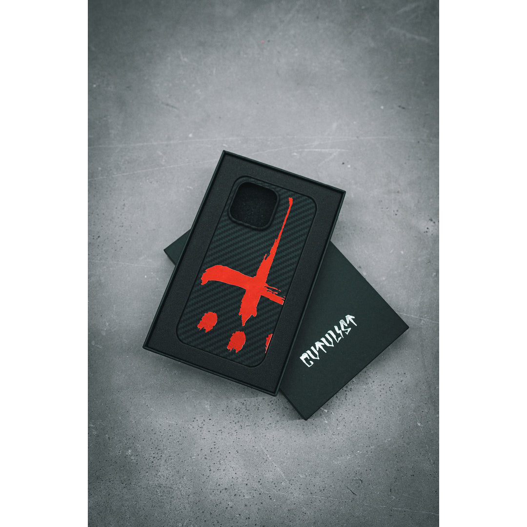 Big Cross Carbon iPhone Case for 13 Pro Max image 3