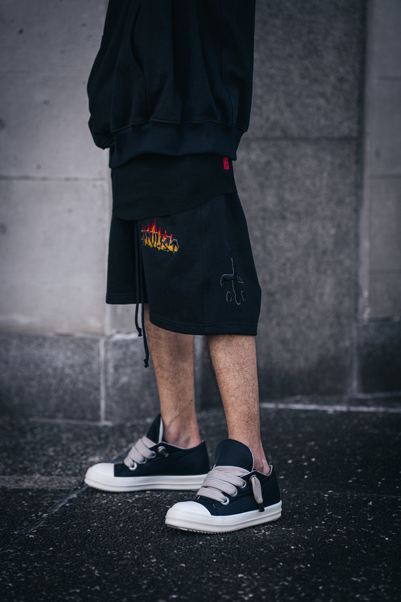 CTLS | Usual Fire Logo Shorts