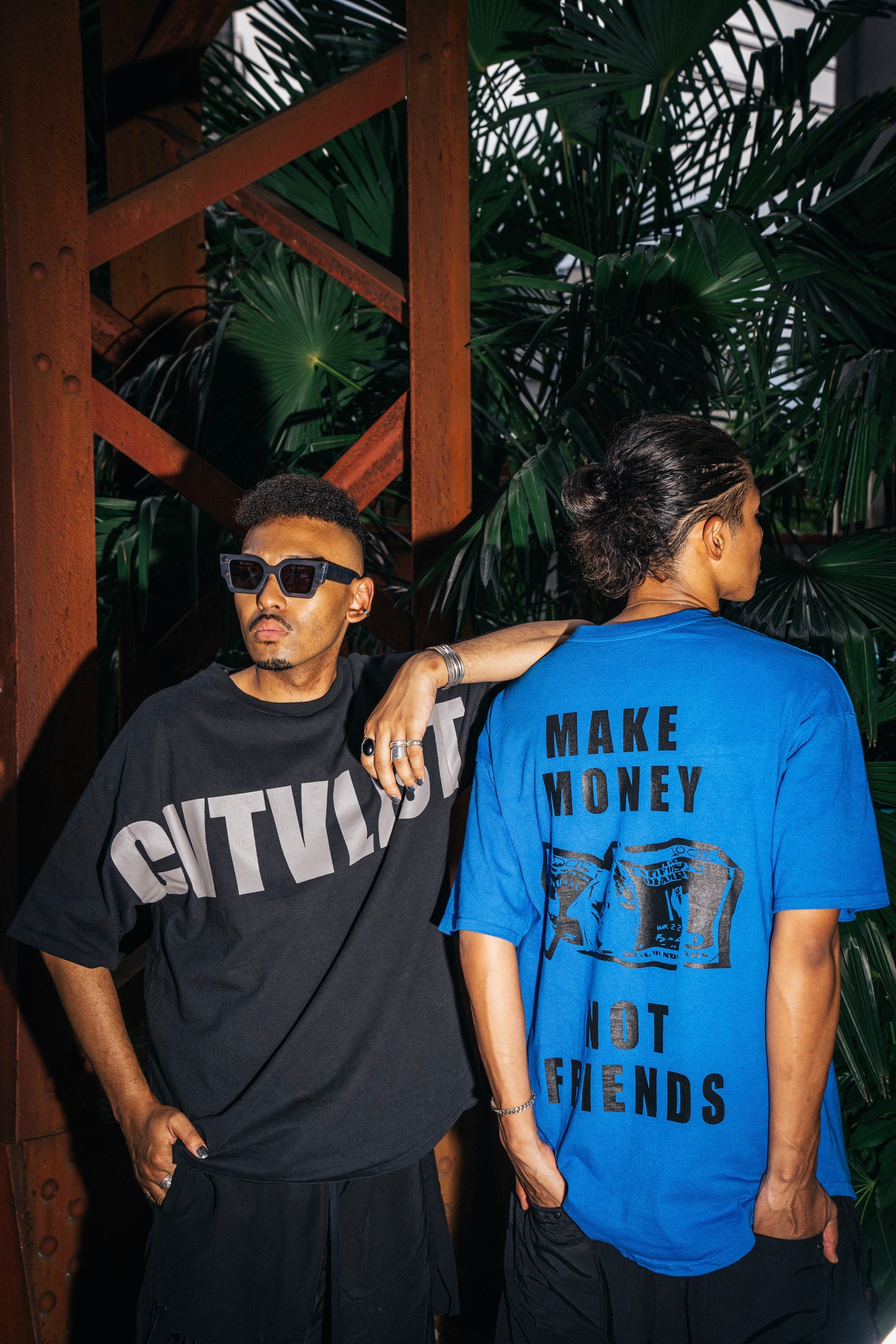 CVTVLIST◇CTLS/MAKE MONEY TEE/Tシャツ/1/コットン/ホワイト Make 
