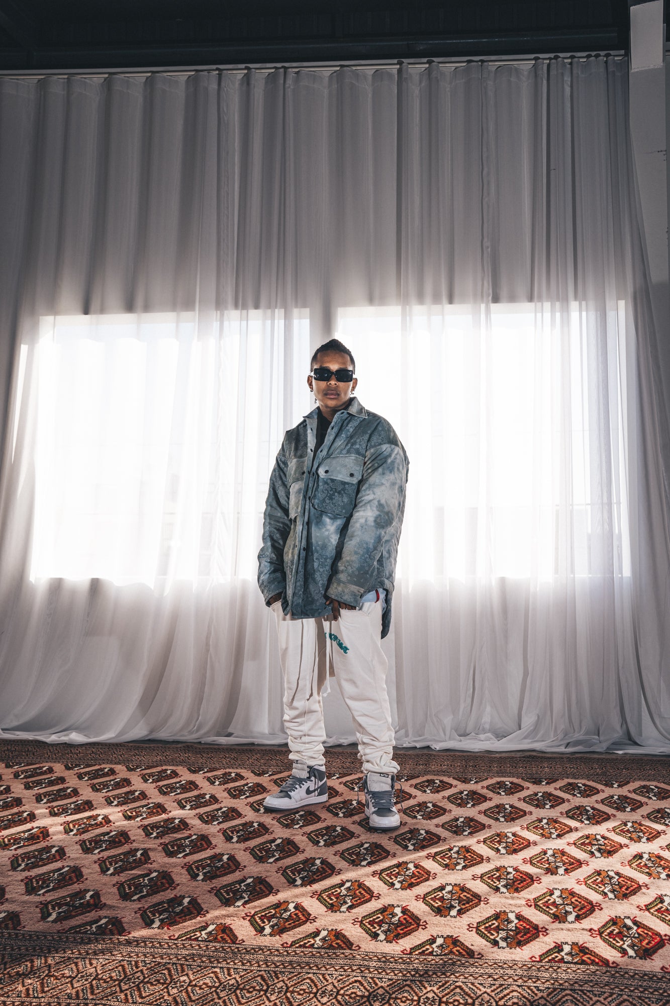 Paisley Dyed Blouson