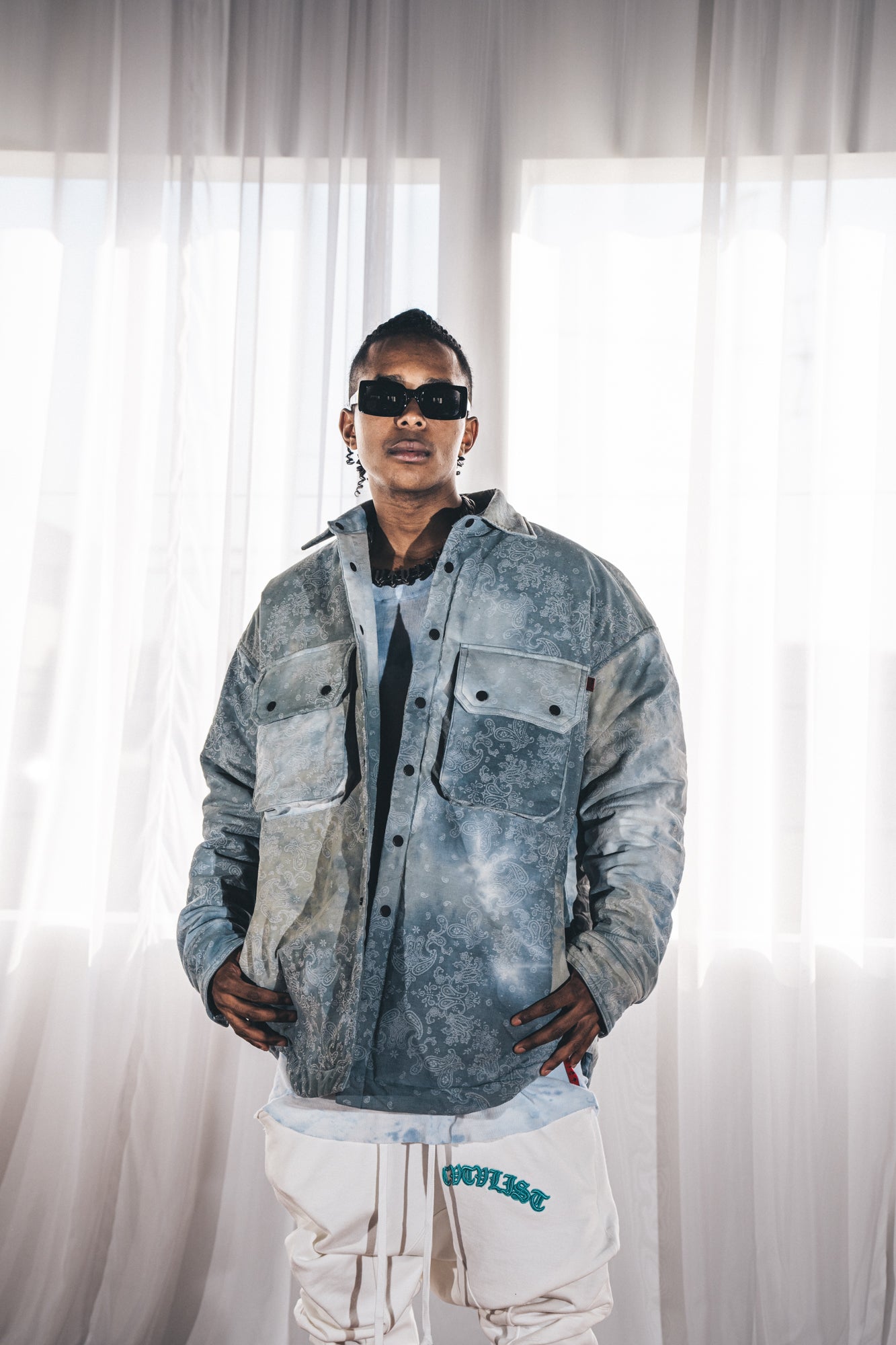 Paisley Dyed Blouson