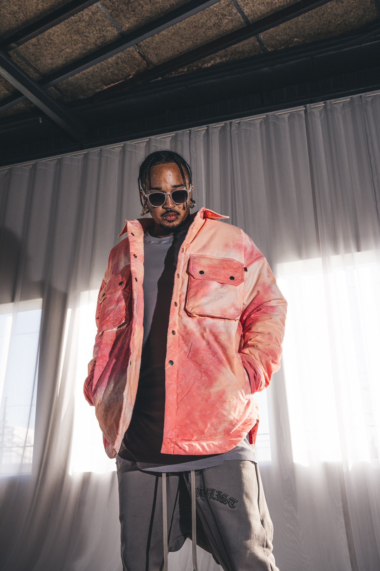 Paisley Dyed Blouson