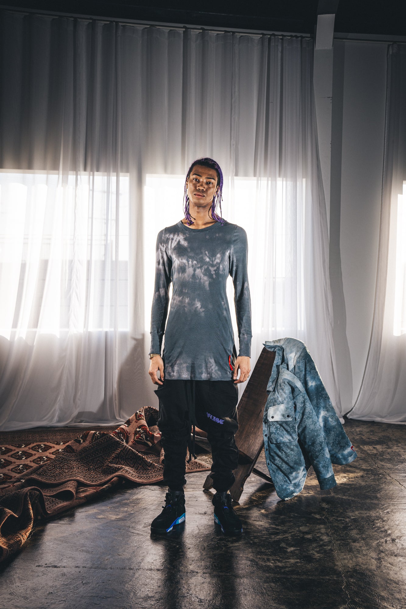 Rib Marble Longsleeve