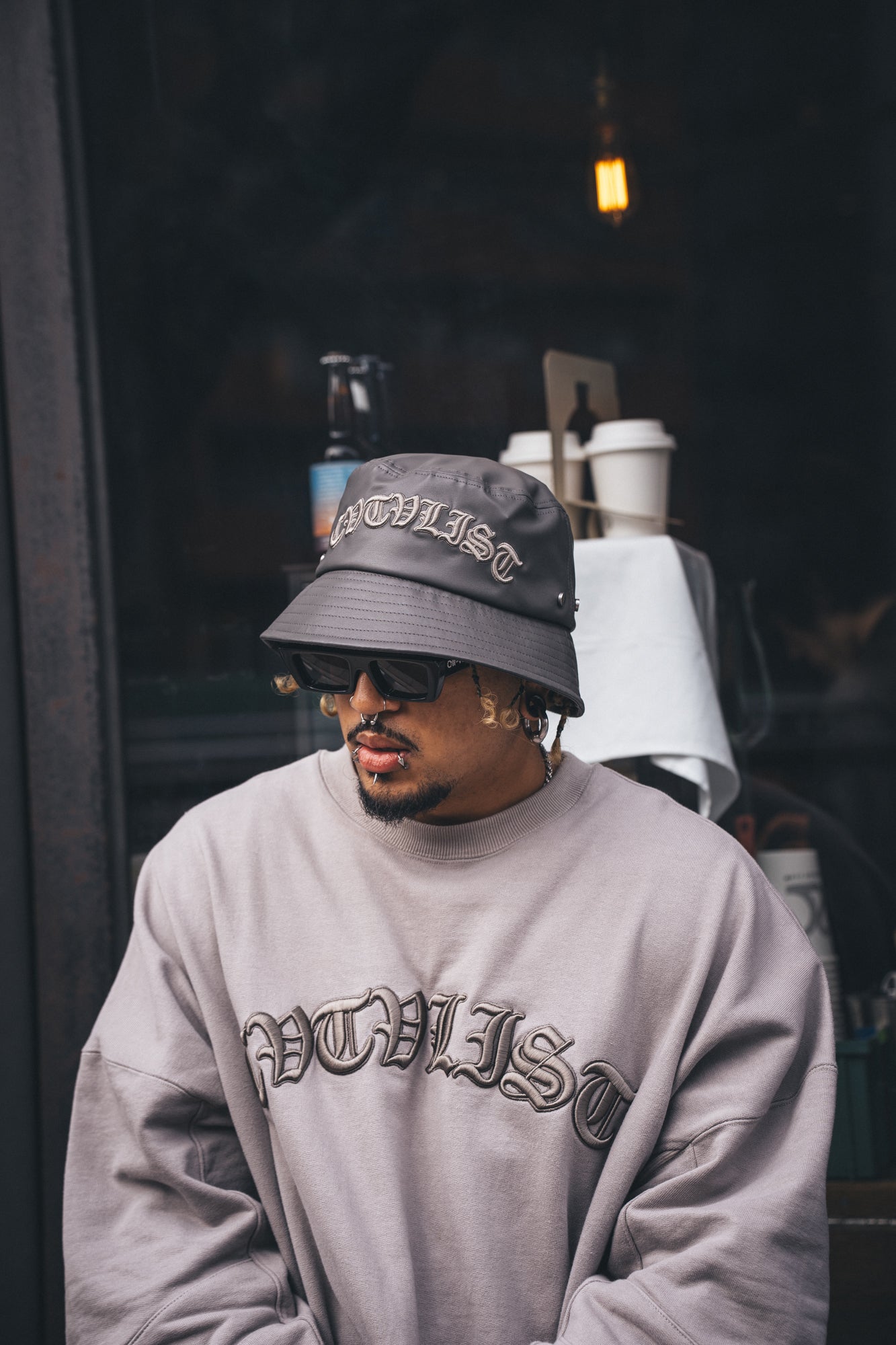 Vegan Leather Bucket Hat