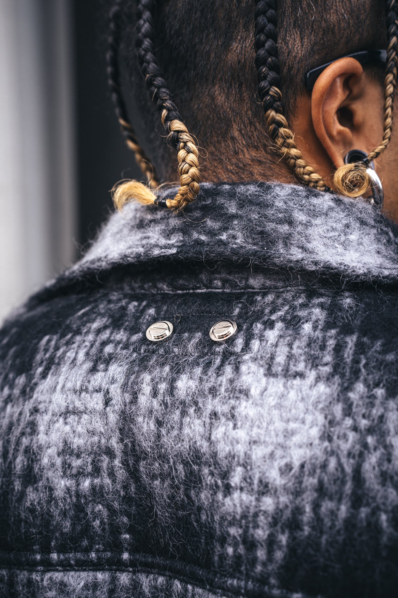 Mohair Check Shirt