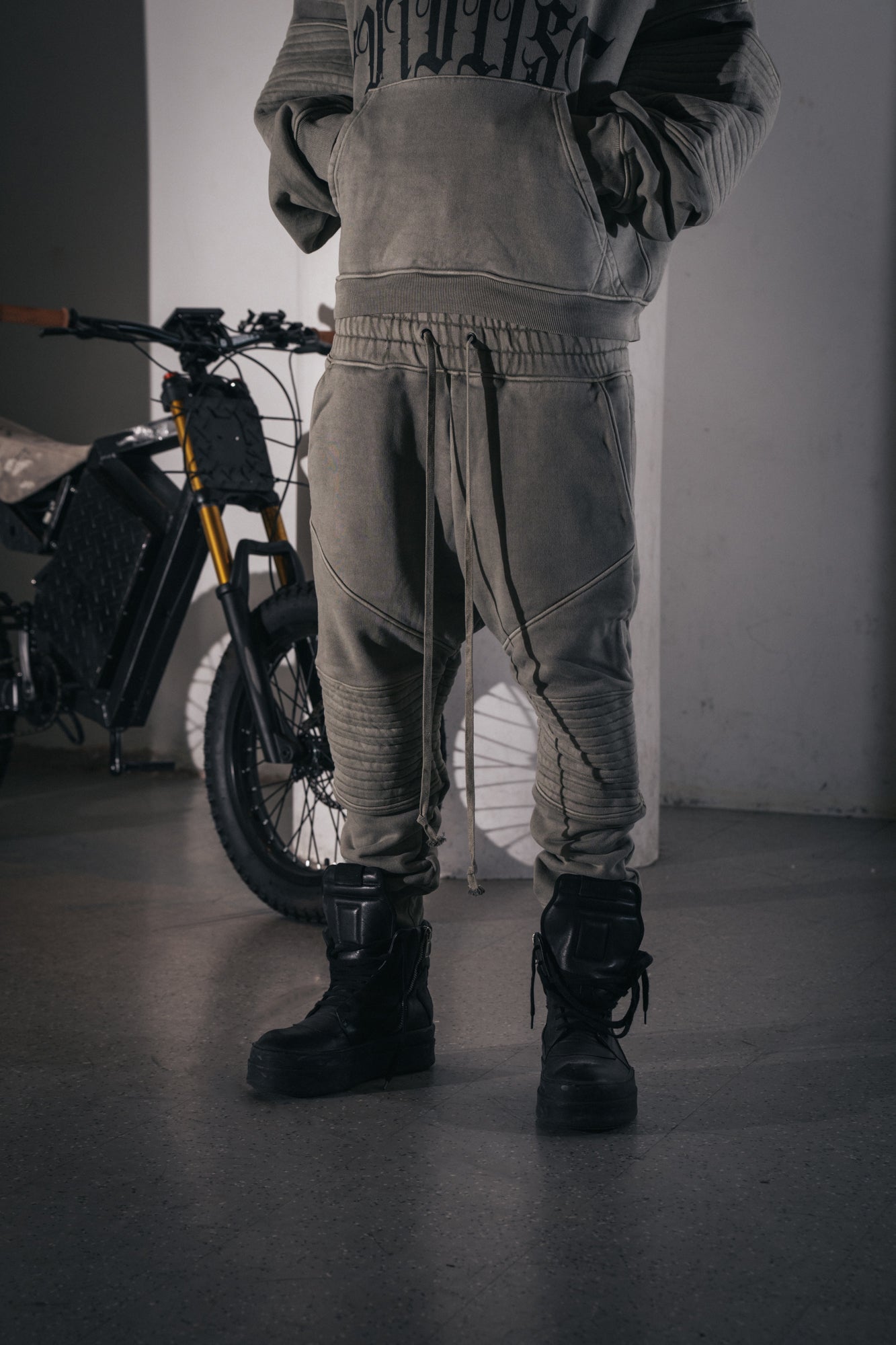 Ambigram Biker Pants