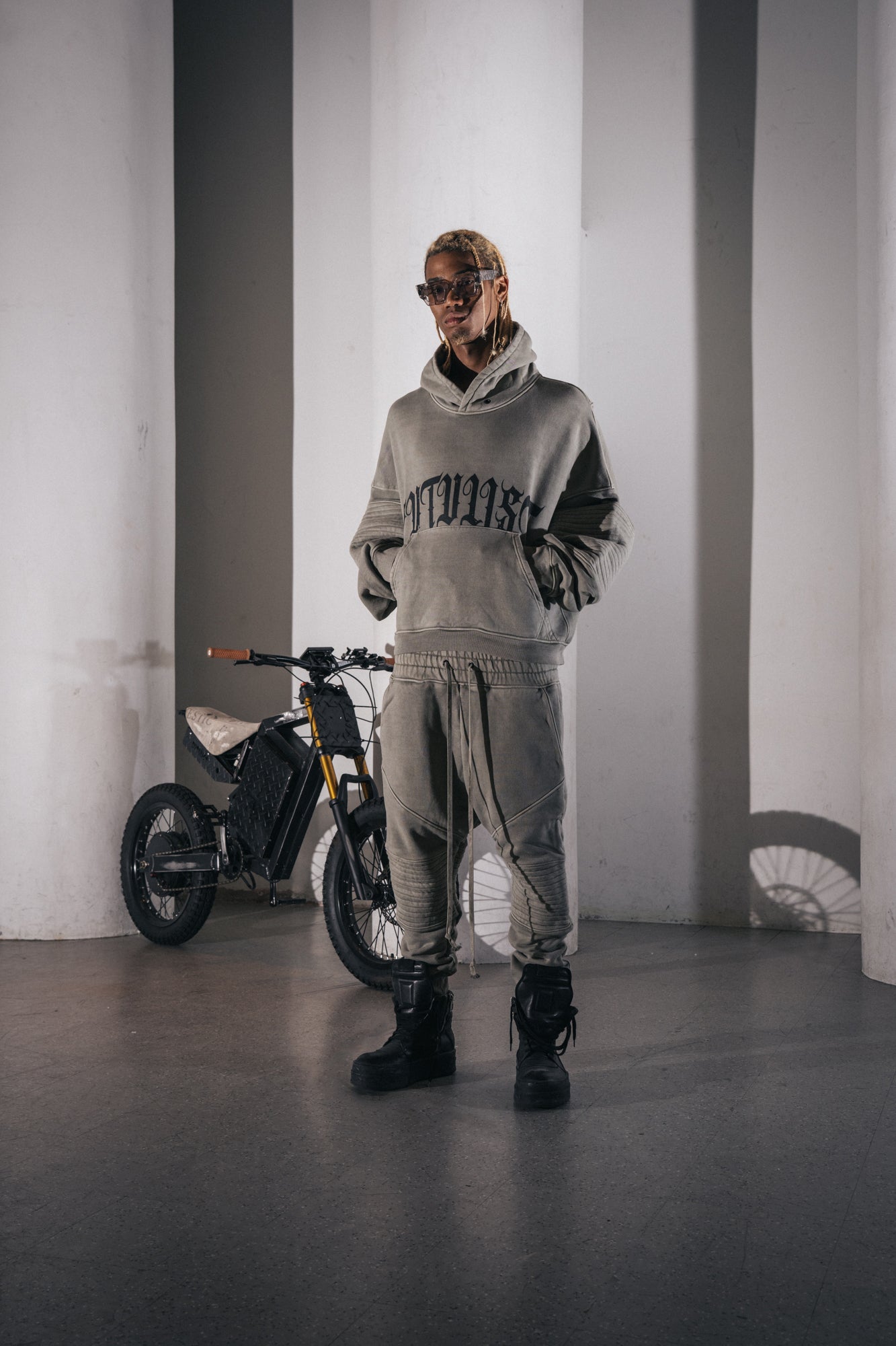 Ambigram Biker Pants