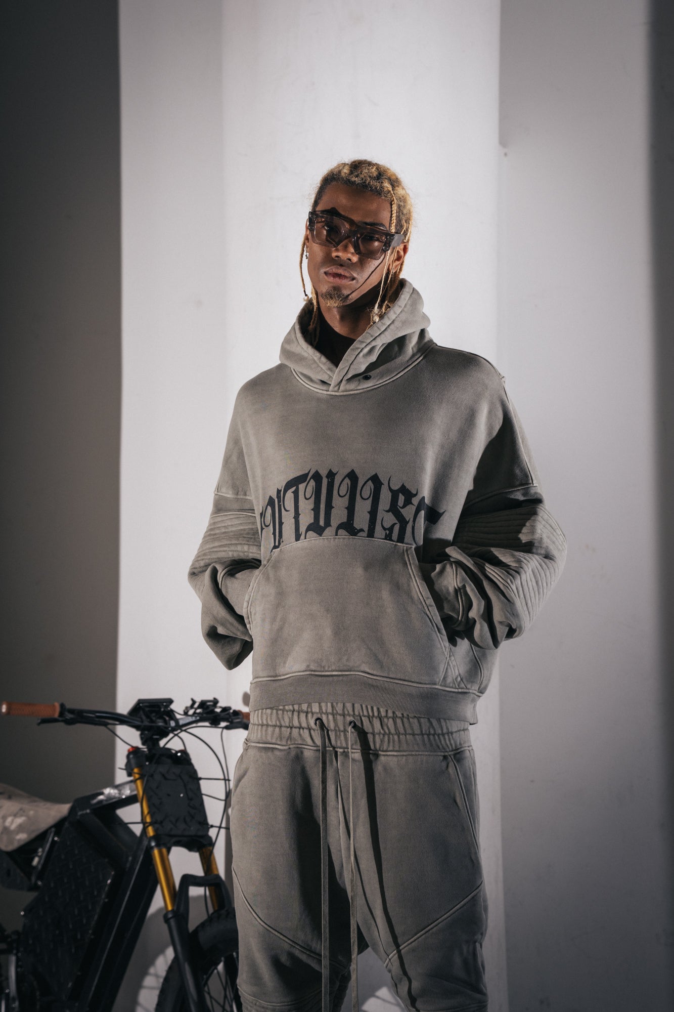 Ambigram Biker Hoodie