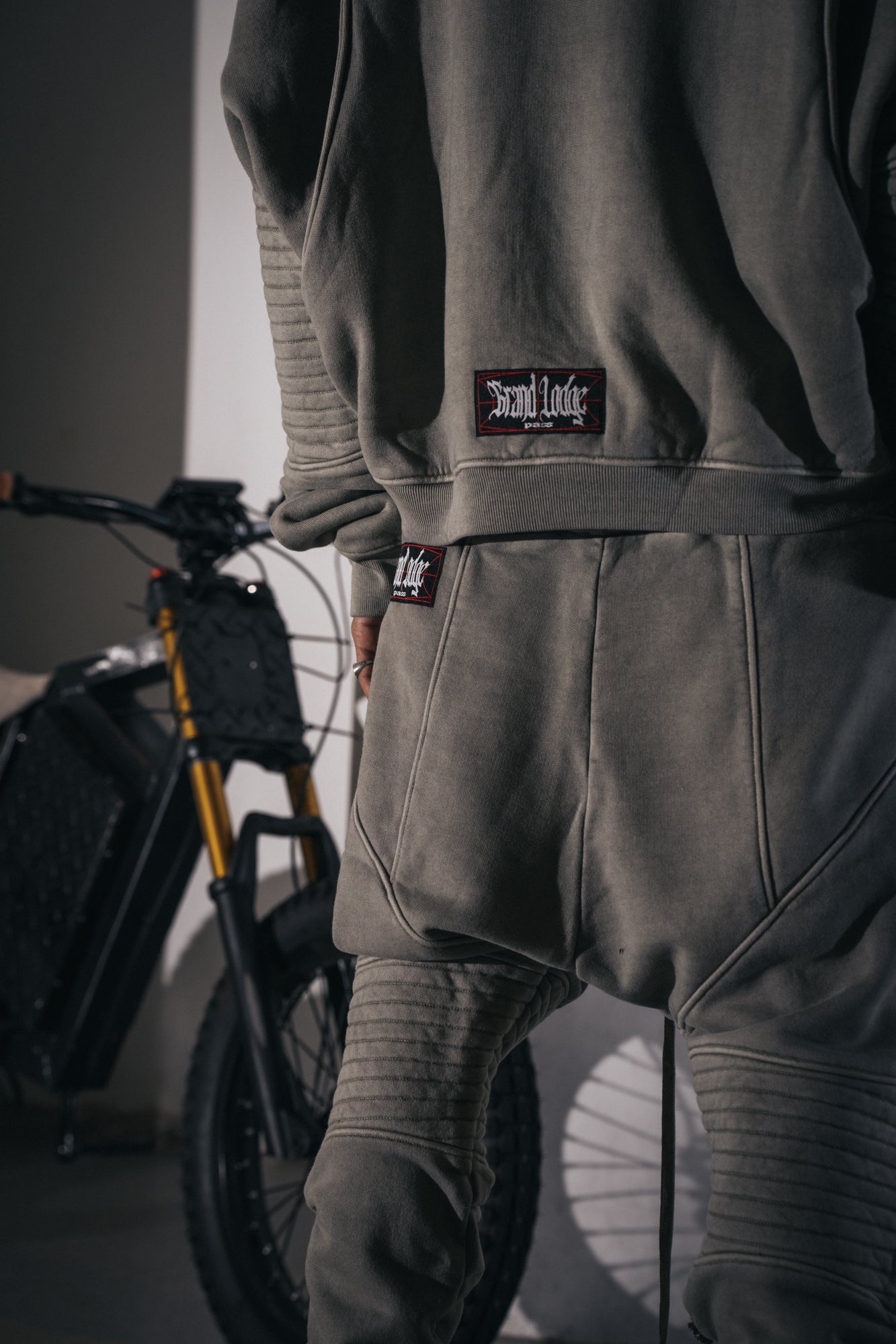 Ambigram Biker Pants