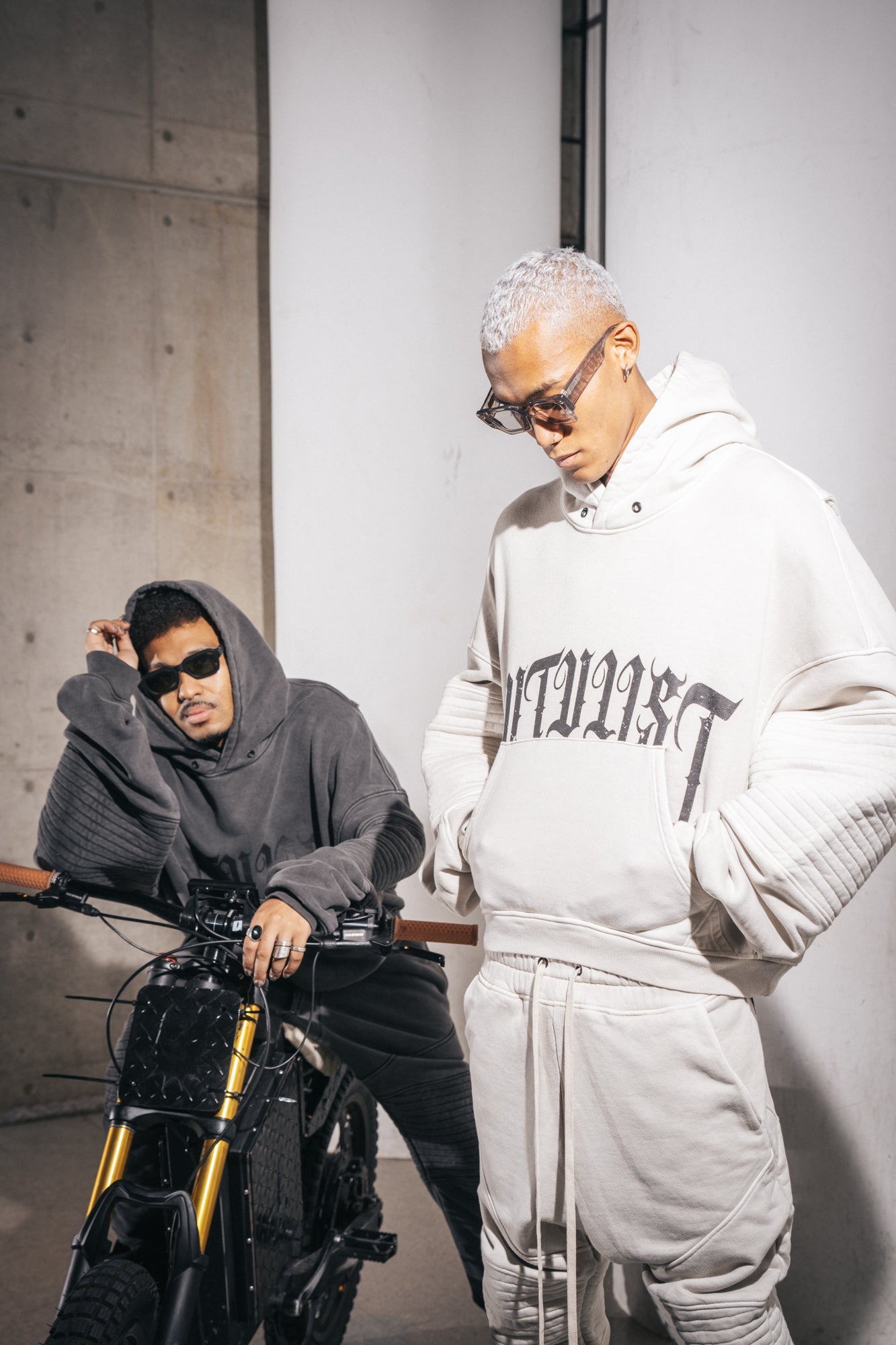 Ambigram Biker Hoodie