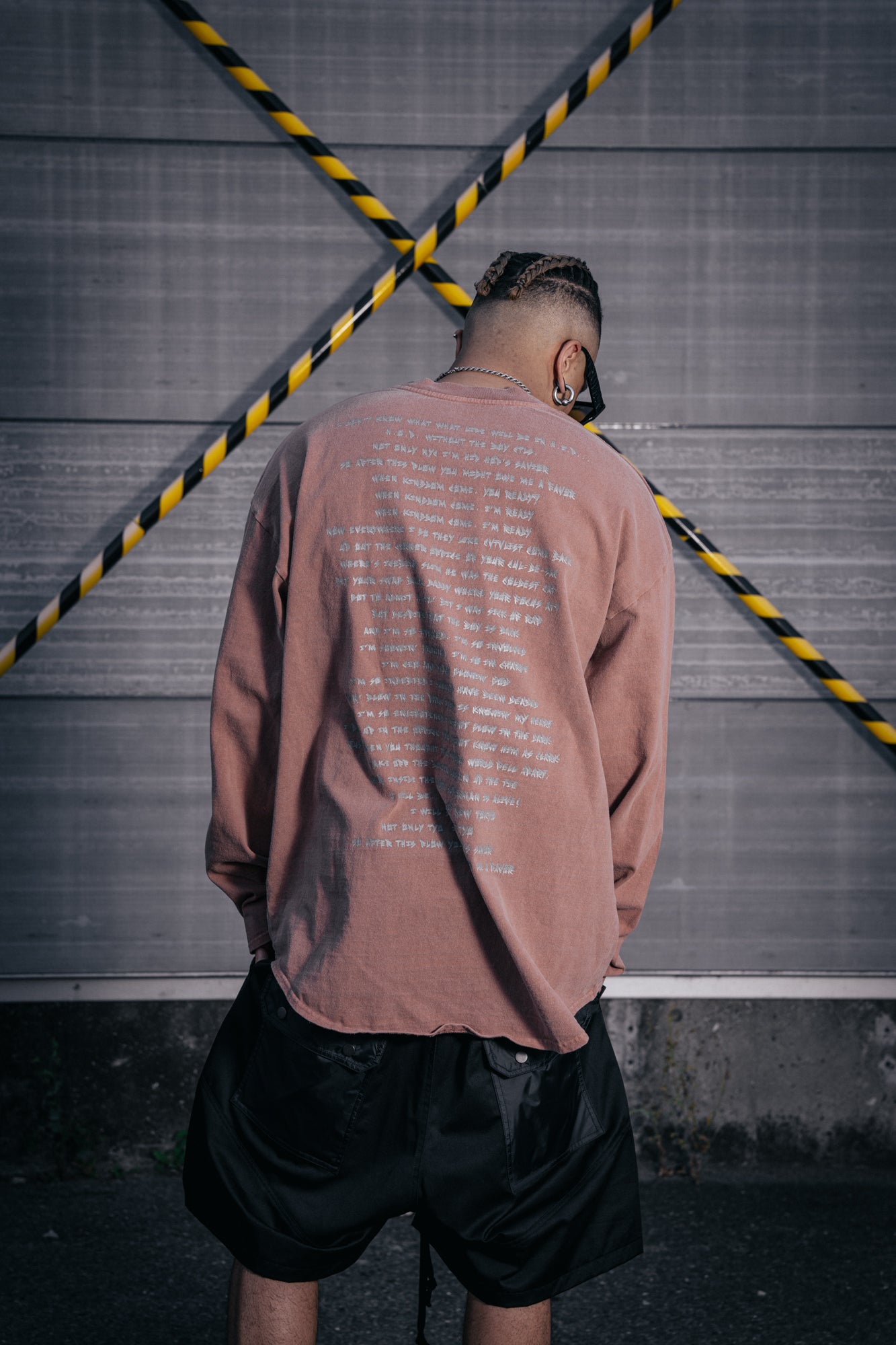 Spiky Graphic Longsleeve Tee