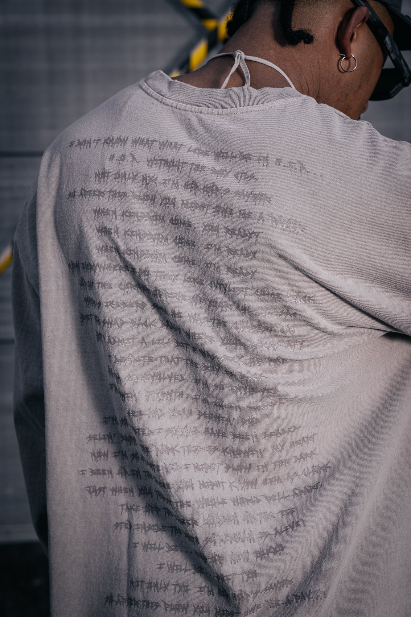 Spiky Graphic Longsleeve Tee