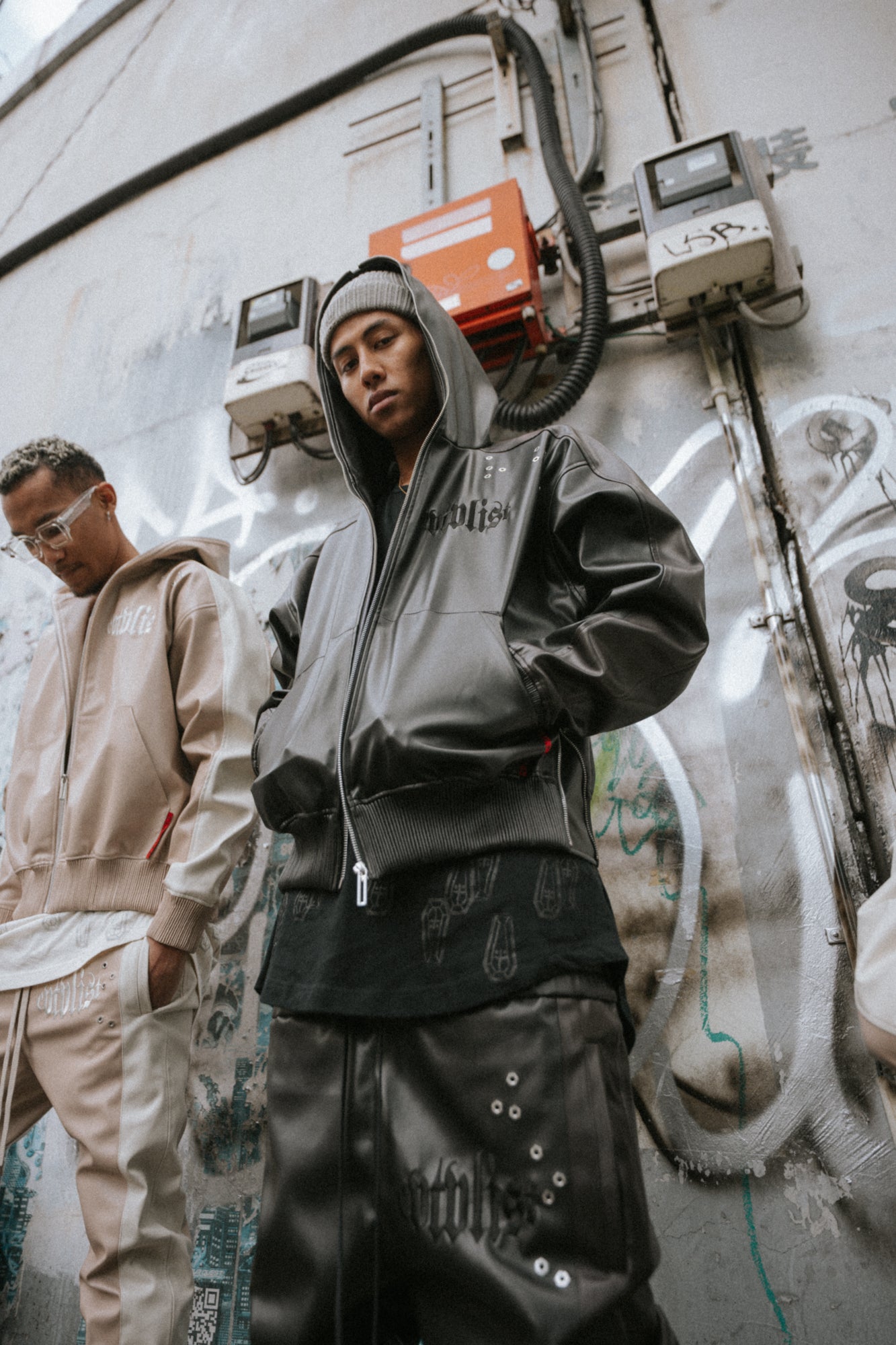 CTLS | Leather Studs Jacket