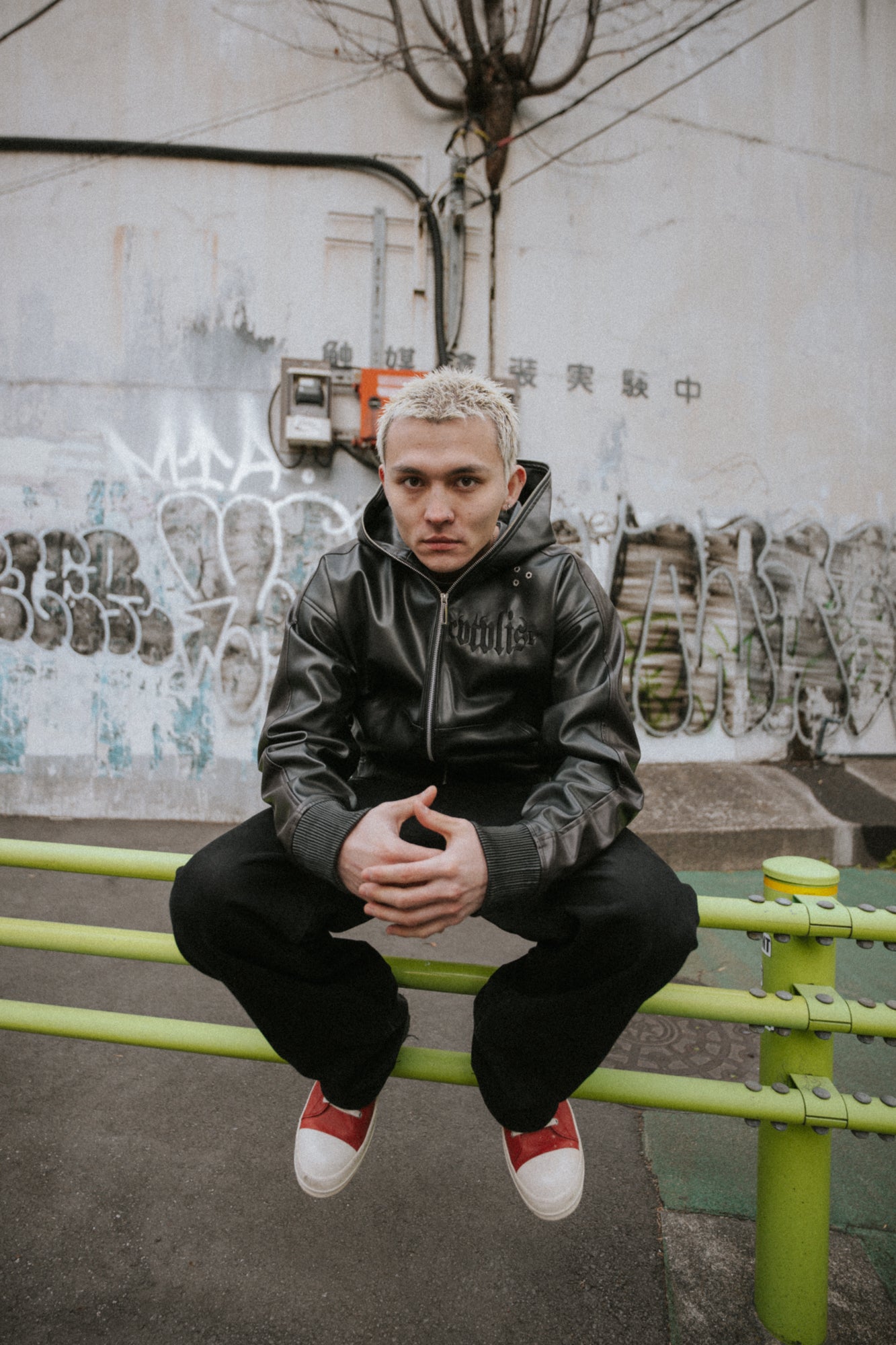 CTLS | Leather Studs Jacket