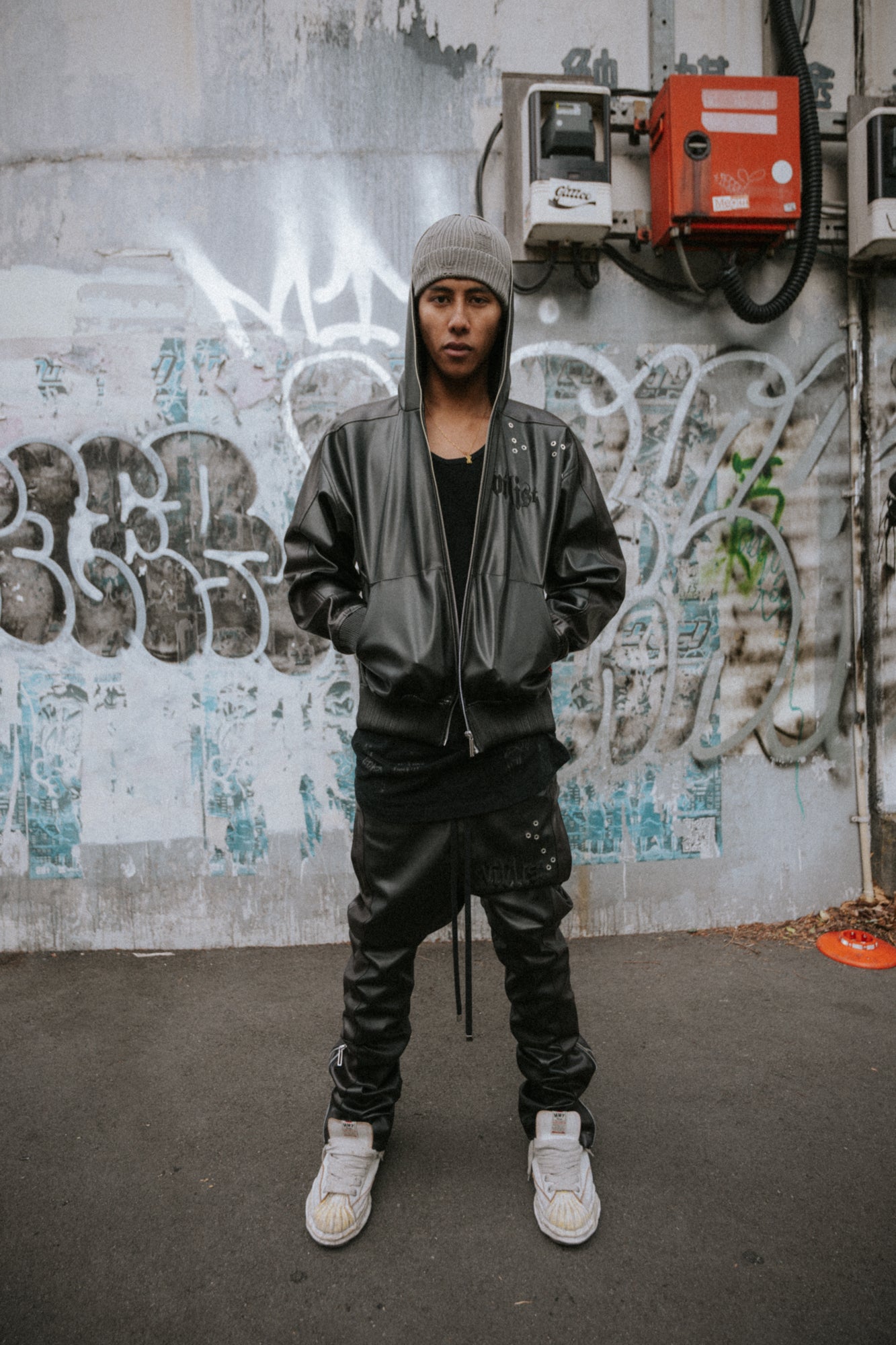 CTLS | Leather Studs Jacket