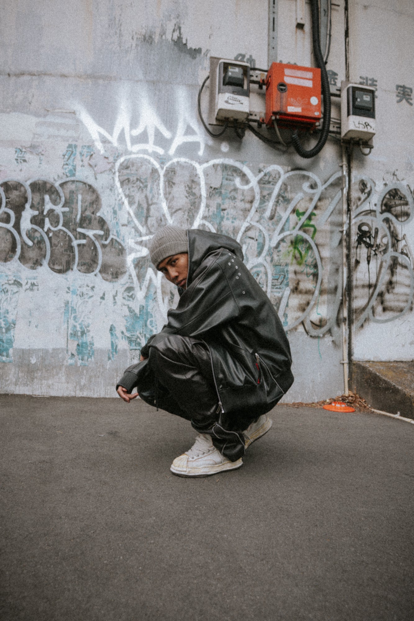 CTLS | Leather Studs Jacket