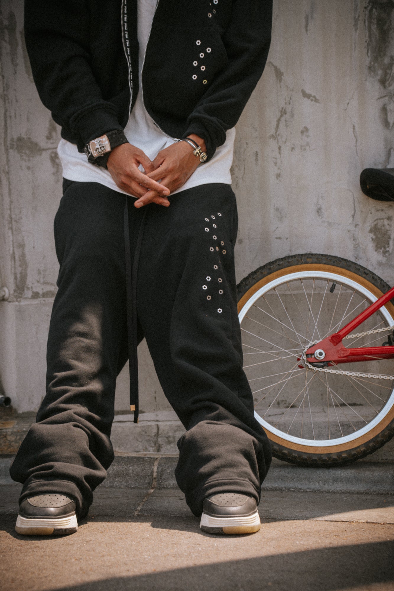 Extra Wide Metal Pants