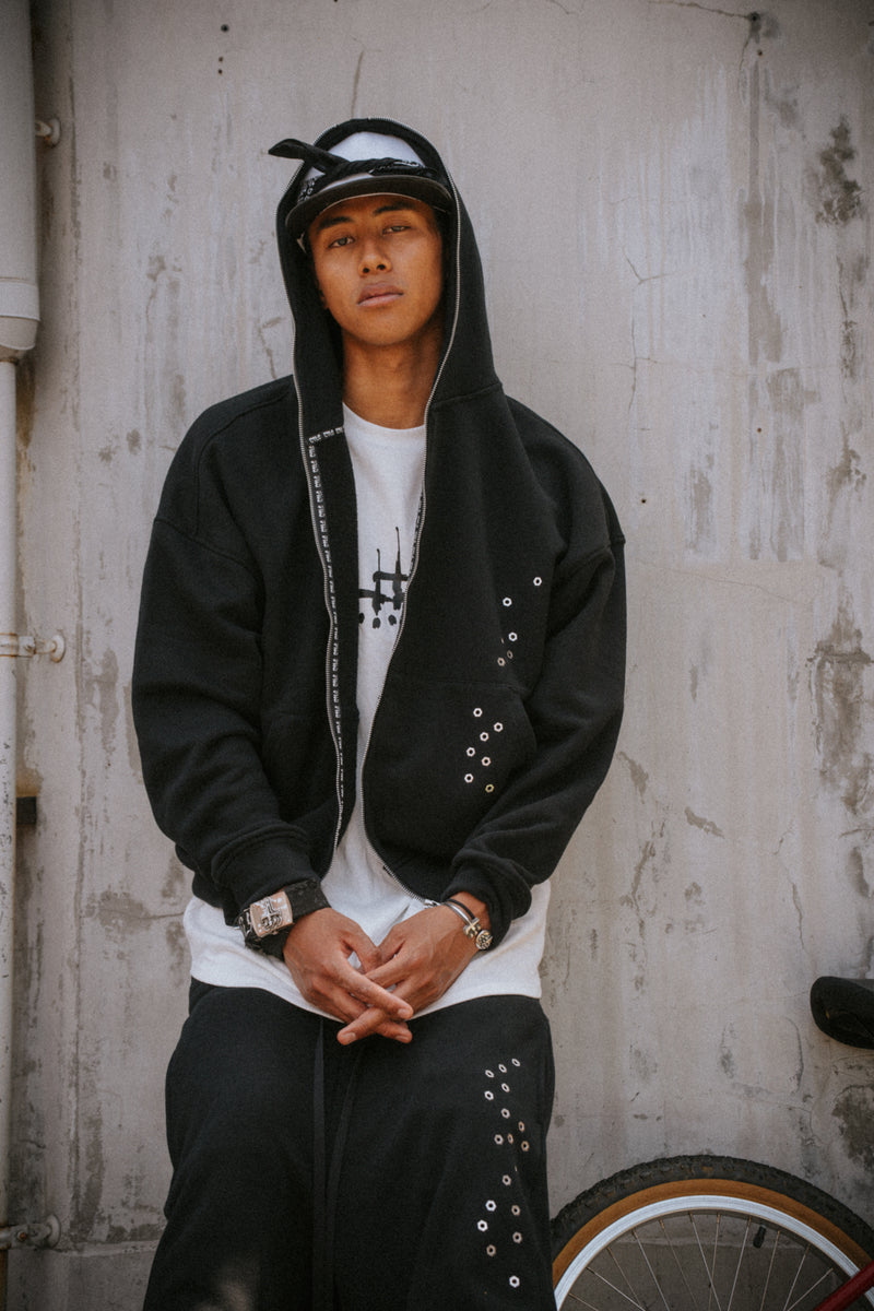 CTLS | Full Zip Metal Hoodie