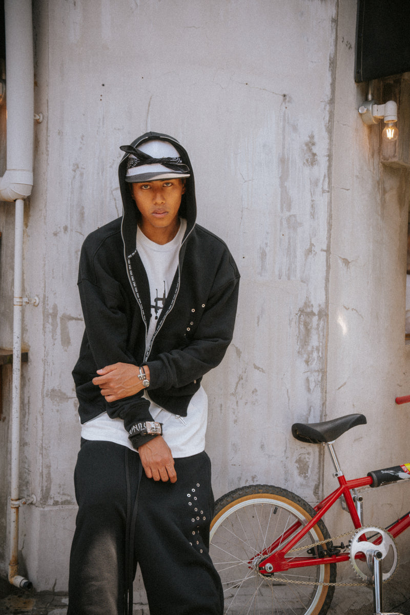 CTLS | Full Zip Metal Hoodie