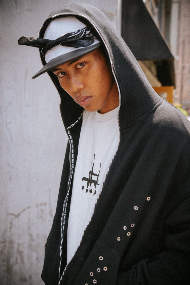 CTLS | Full Zip Metal Hoodie