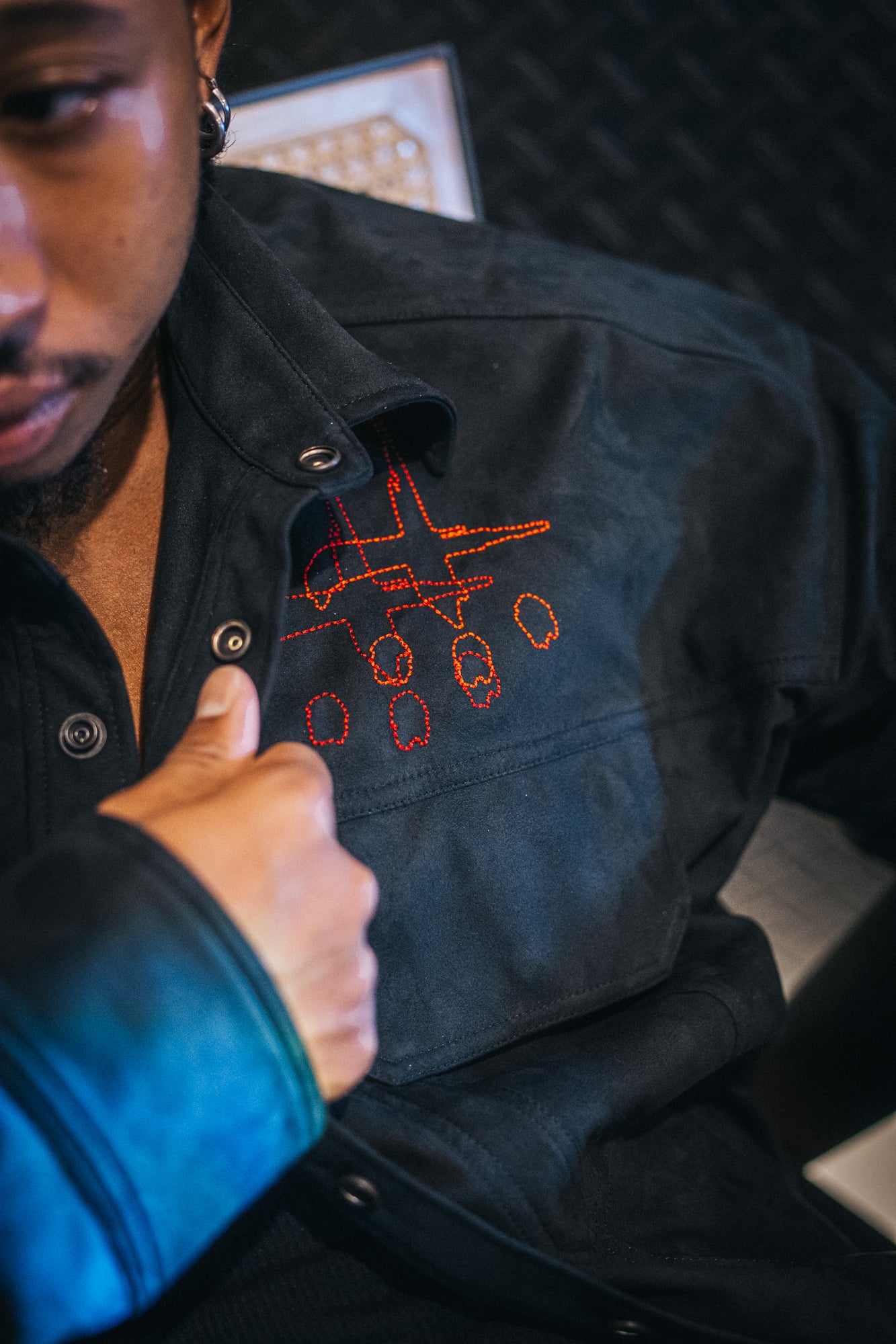 Artificial Suede Shirt