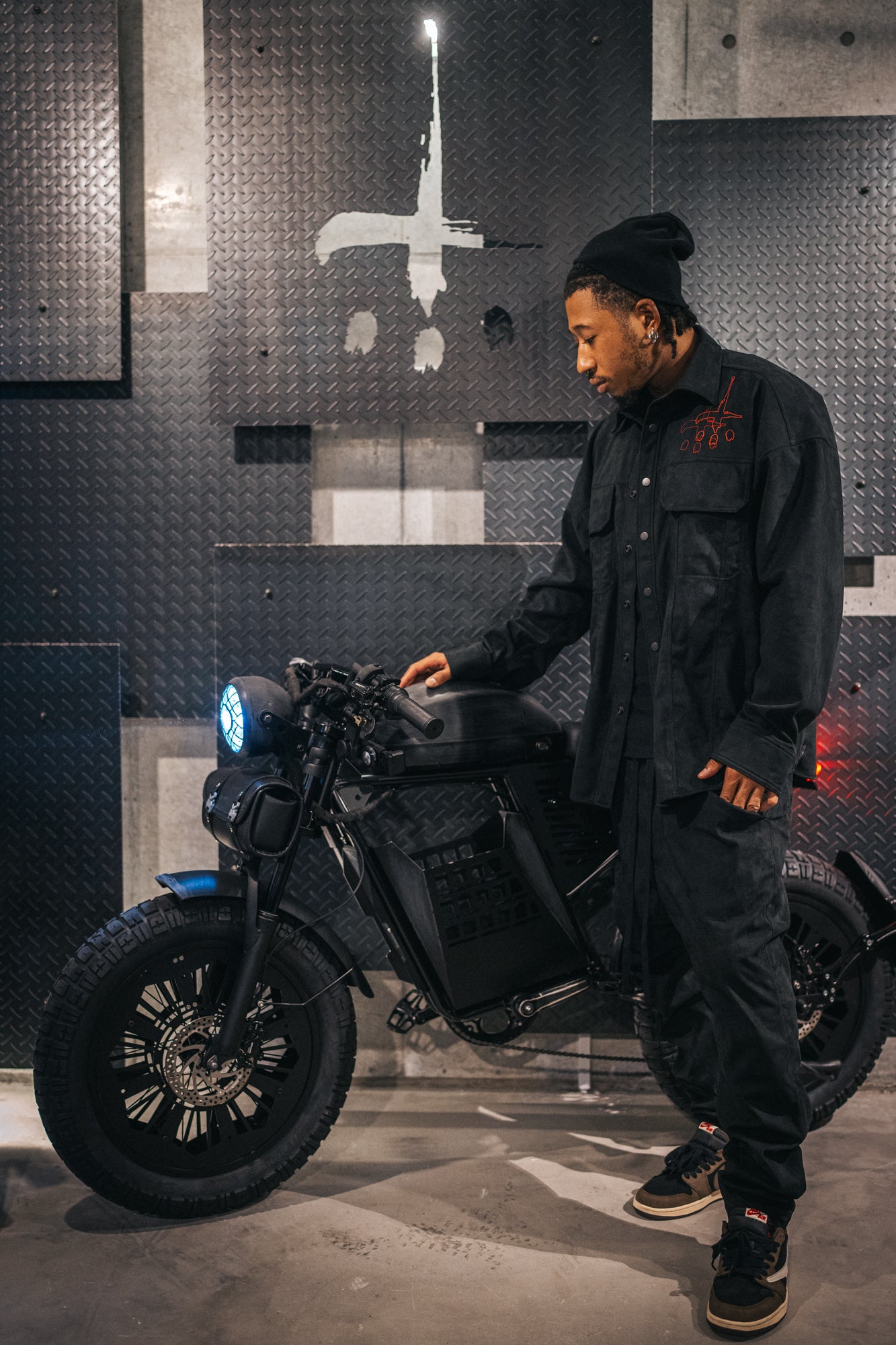 Artificial Suede Pants