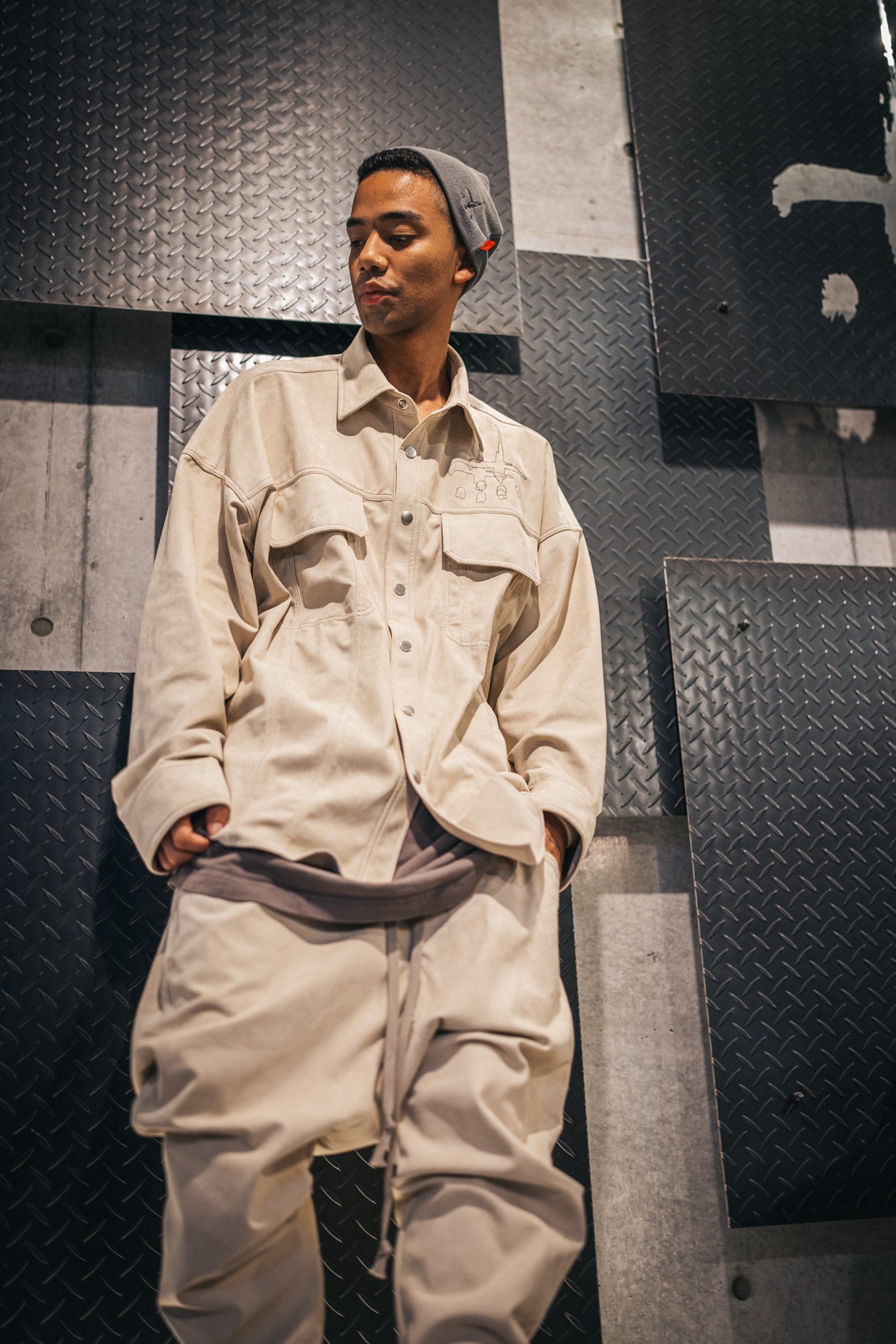 Artificial Suede Pants