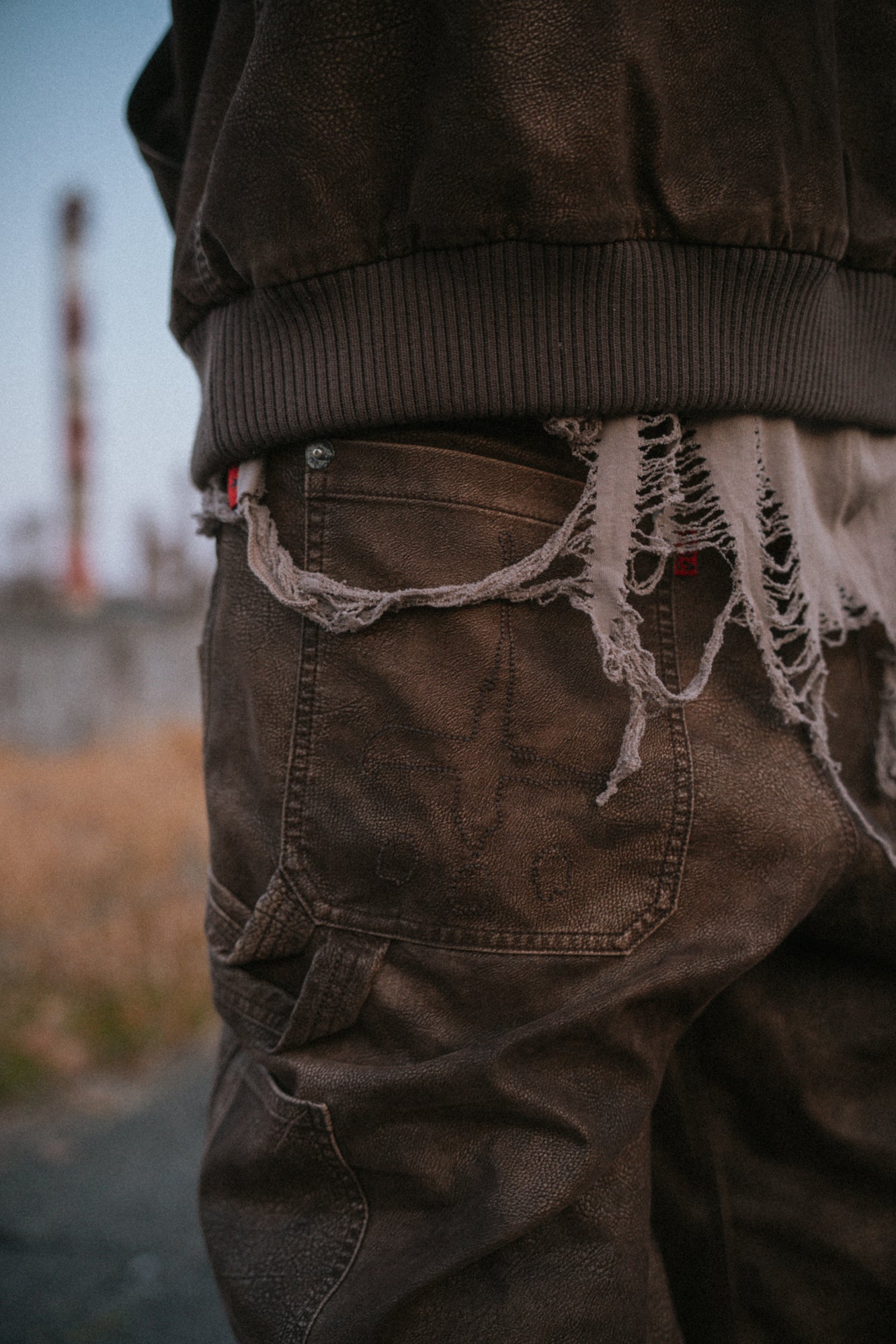 Leathertex Double Knee Pants