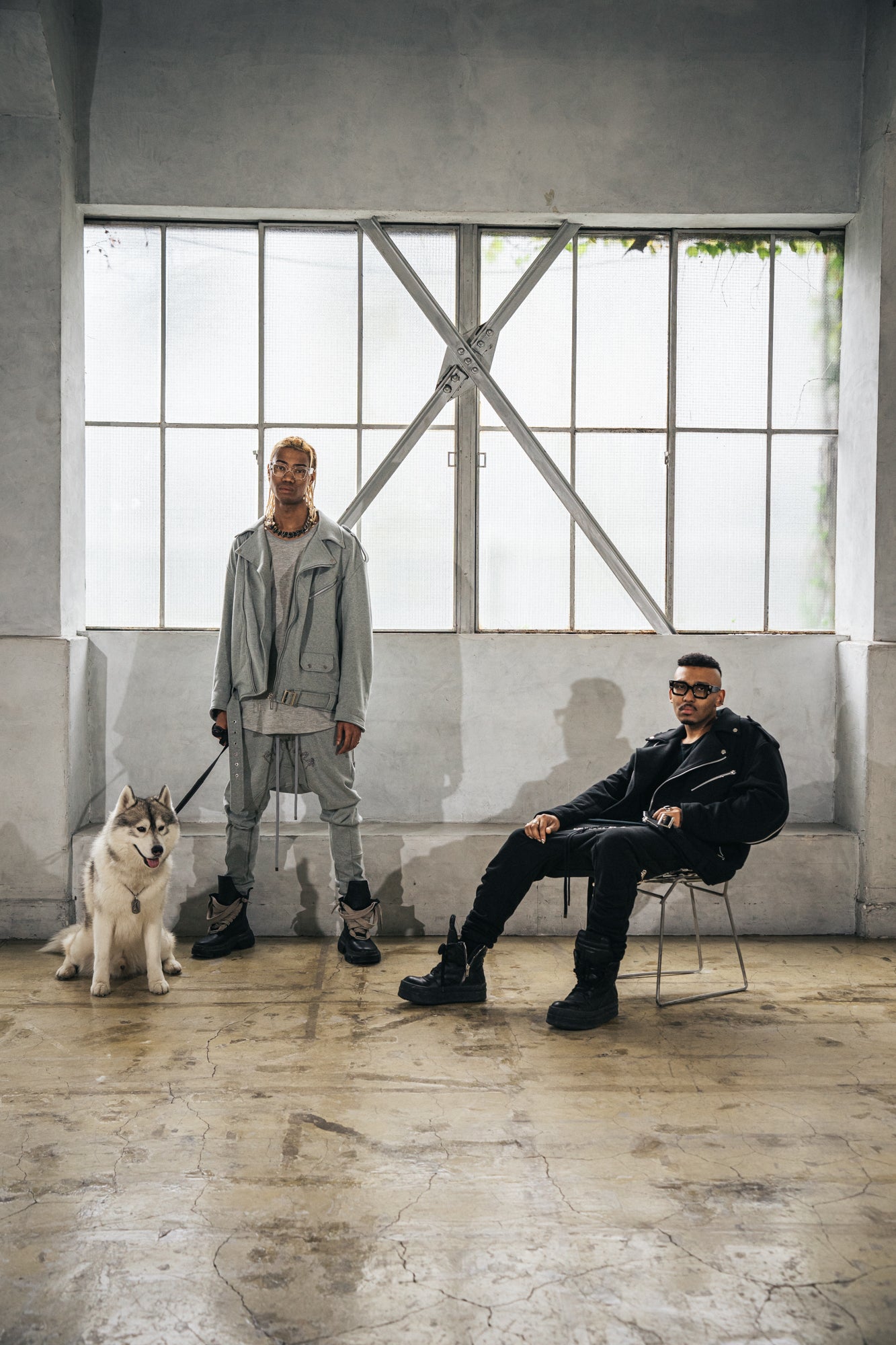 Cut&Sew Riders Jacket