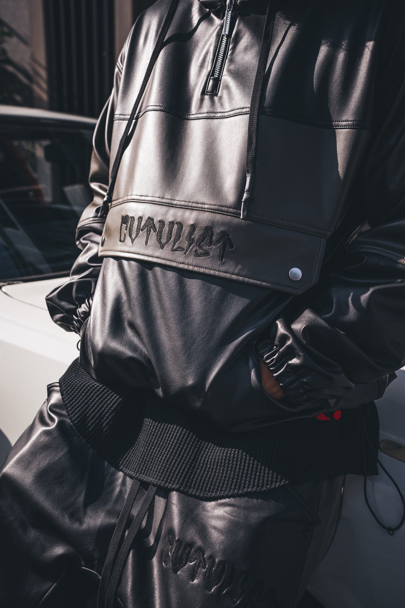 Leather metal