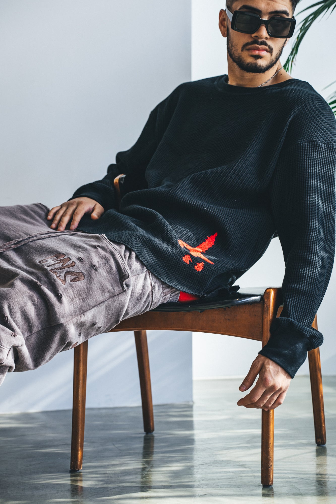 Waffle Longsleeve Tee