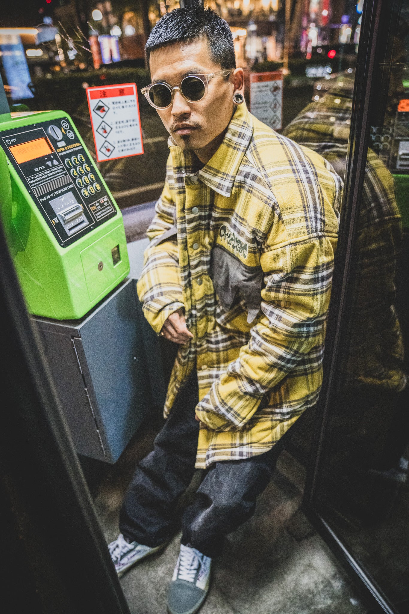 ジャケット・アウター cvtvlist CTLS I Drip Check Nell Shirt Drip Check Nell Shirt