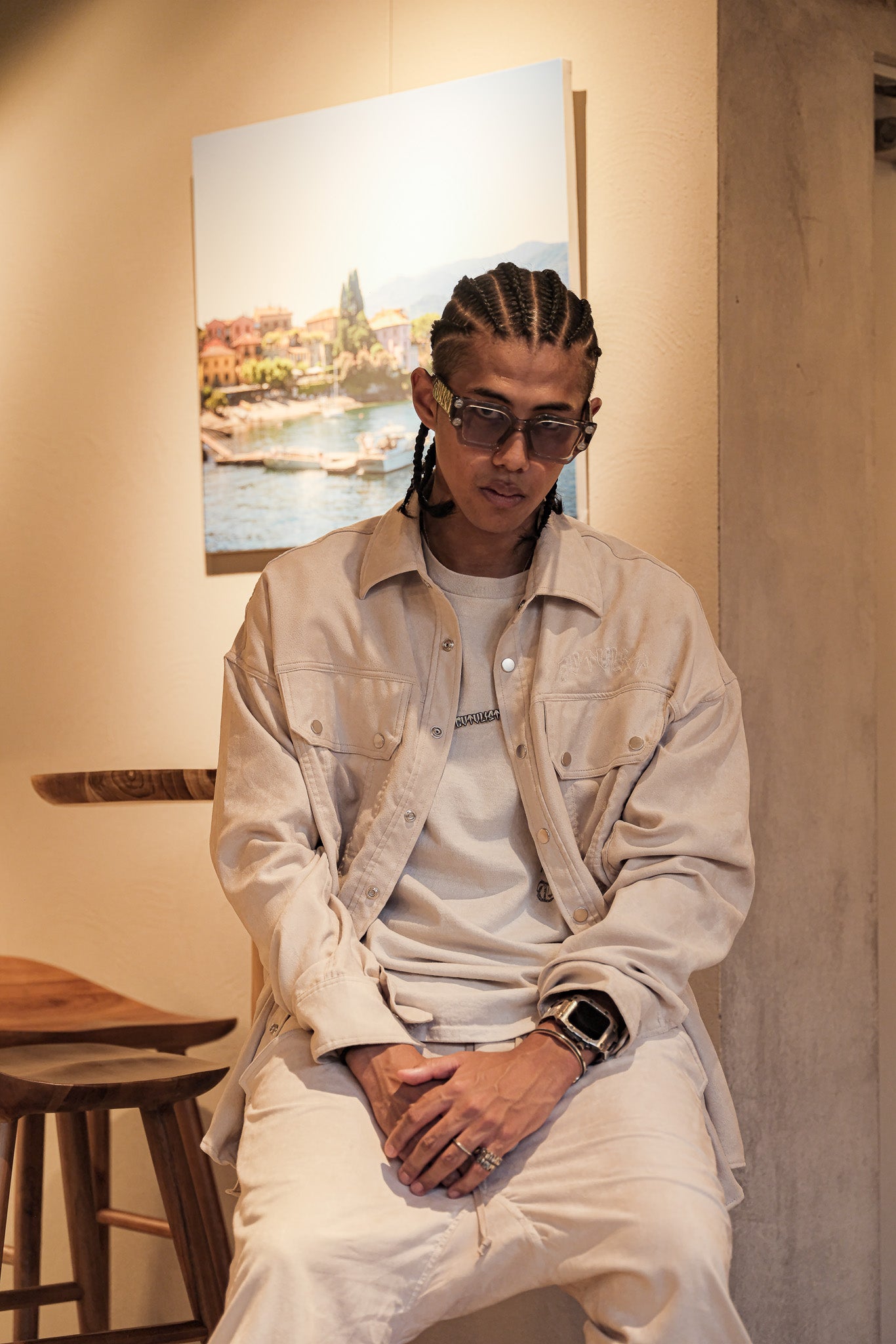 Artificial Leather Shirt '24