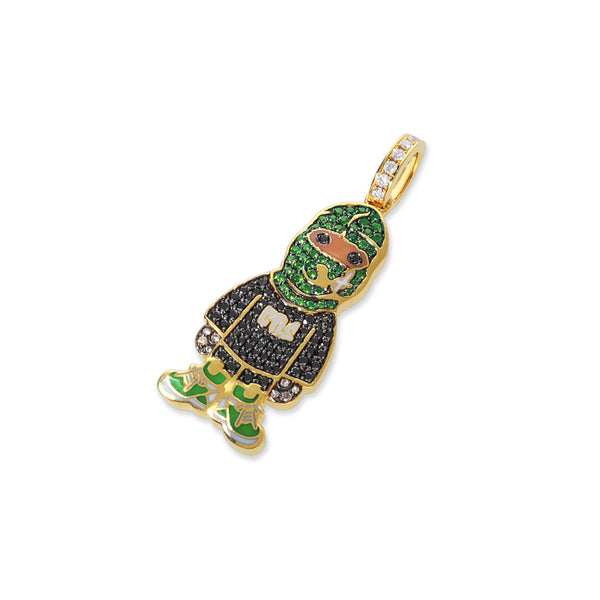 IF&&CO & CTLS 18K GEM NECKLACE GREEN