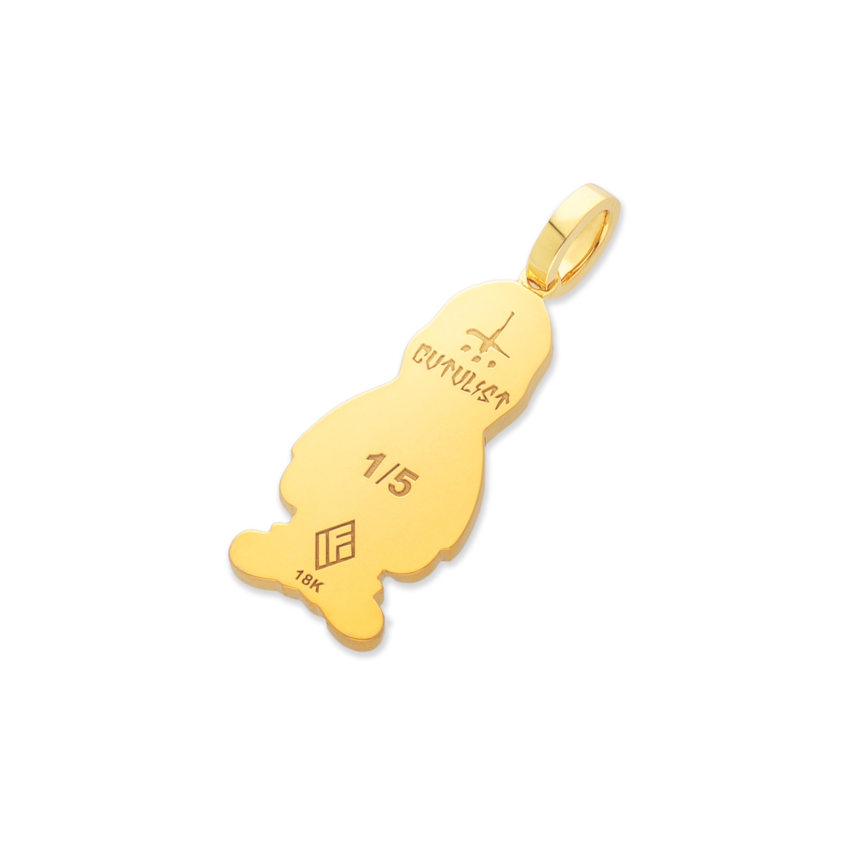 IF&&CO & CTLS 18K GEM NECKLACE GREEN