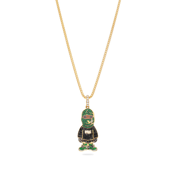 IF&&CO & CTLS 18K GEM NECKLACE GREEN