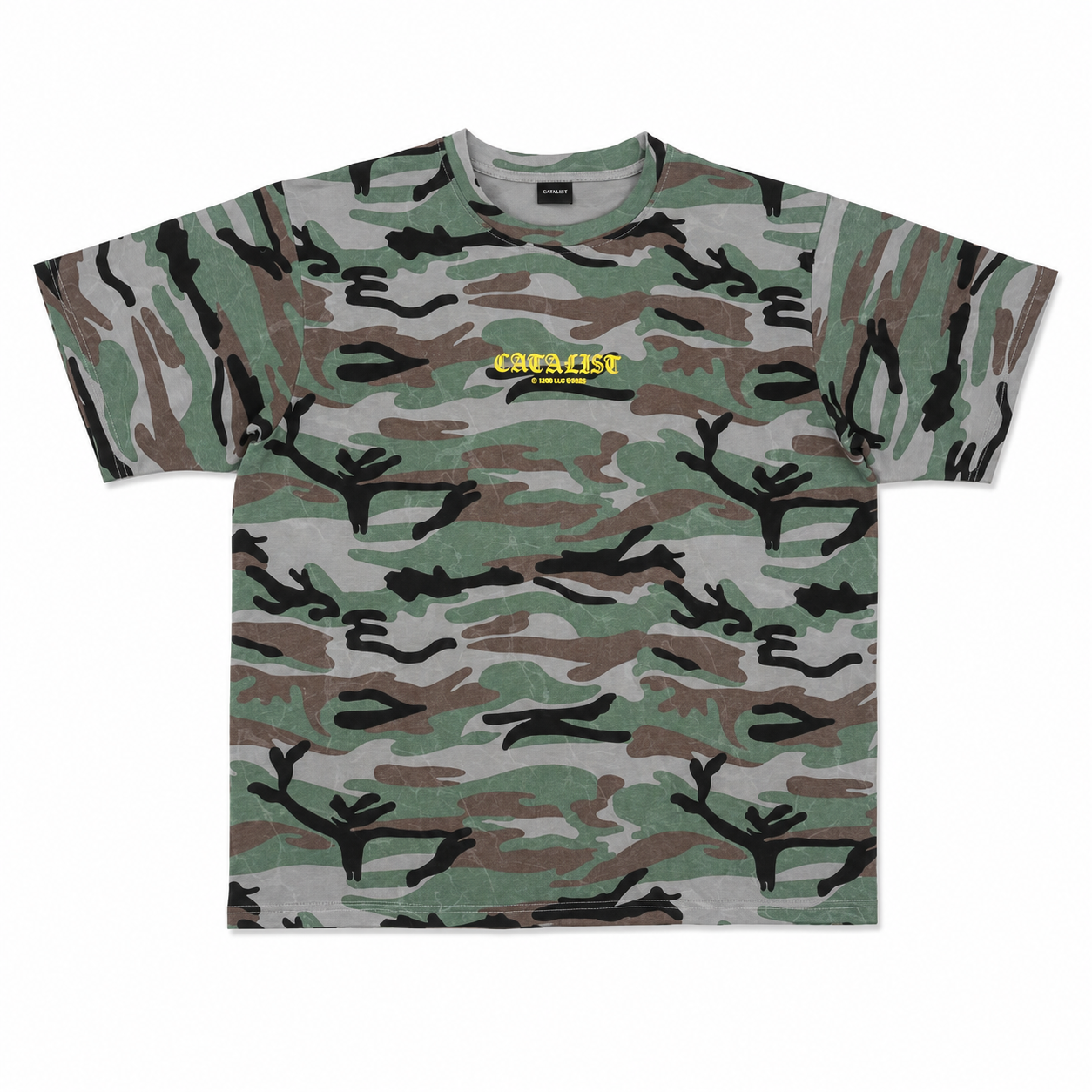 CAMO LOGO TEE