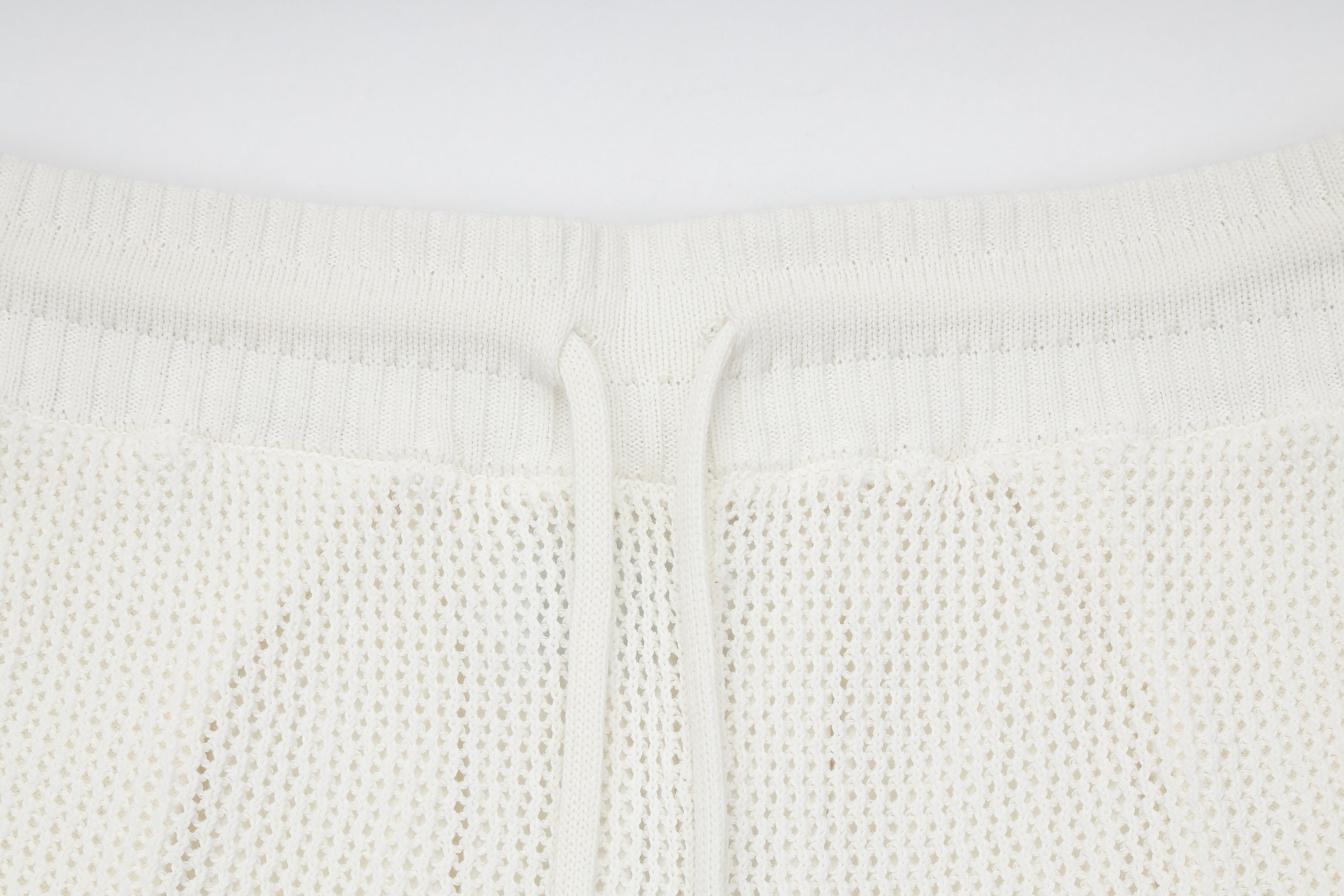 BASKET KNIT SHORTS
