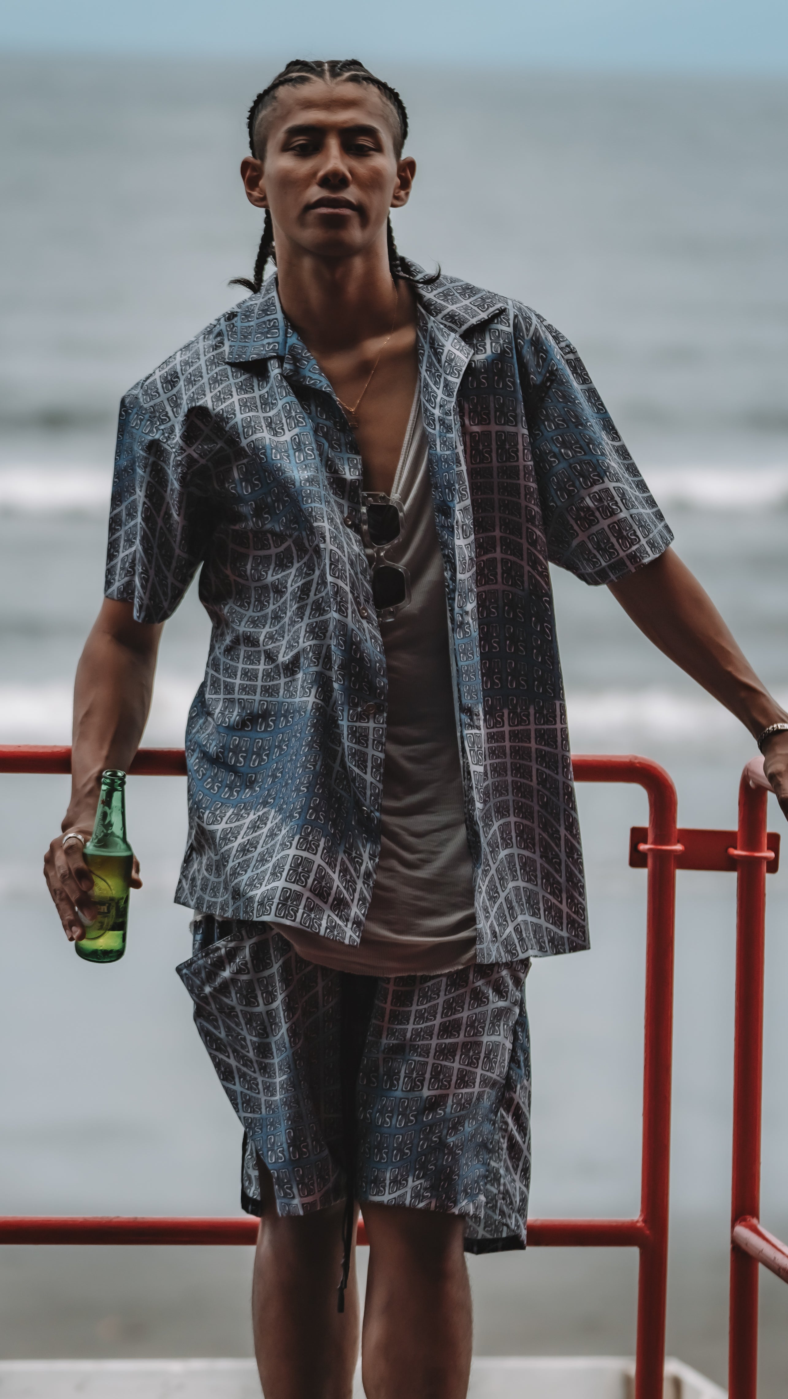 Square Logo Swim Shorts