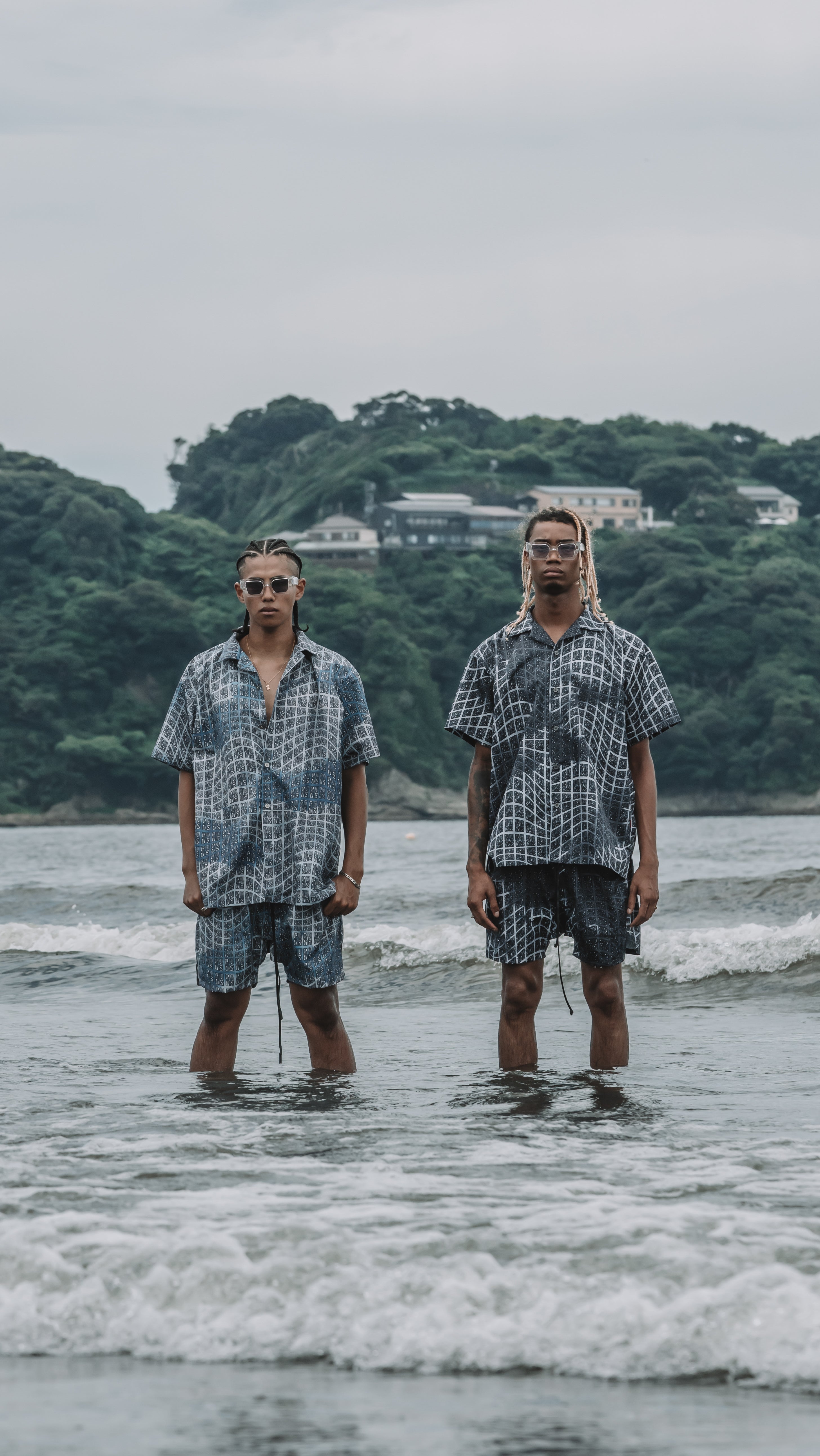 Square Logo Swim Shorts