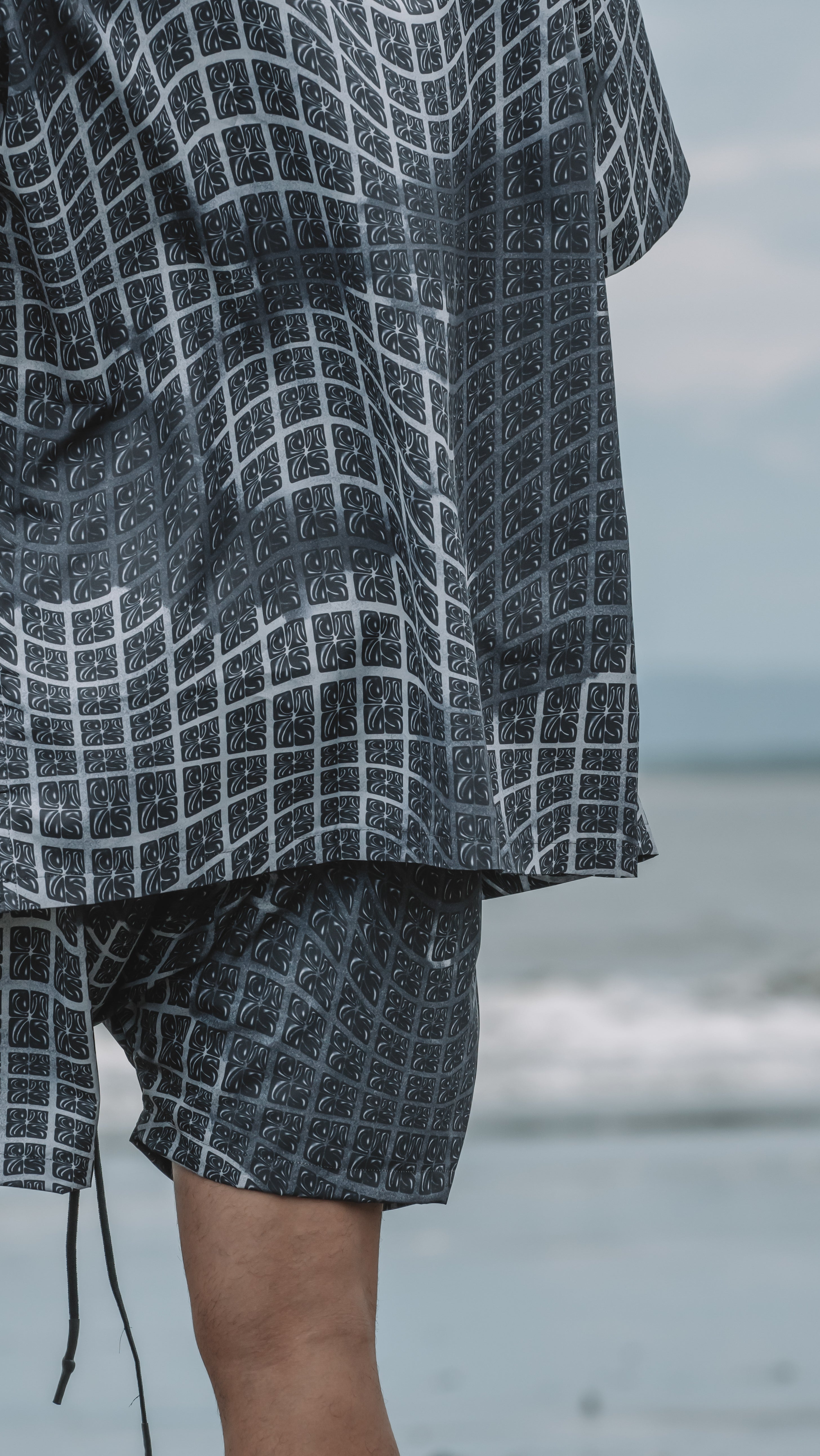 Square Logo Swim Shorts