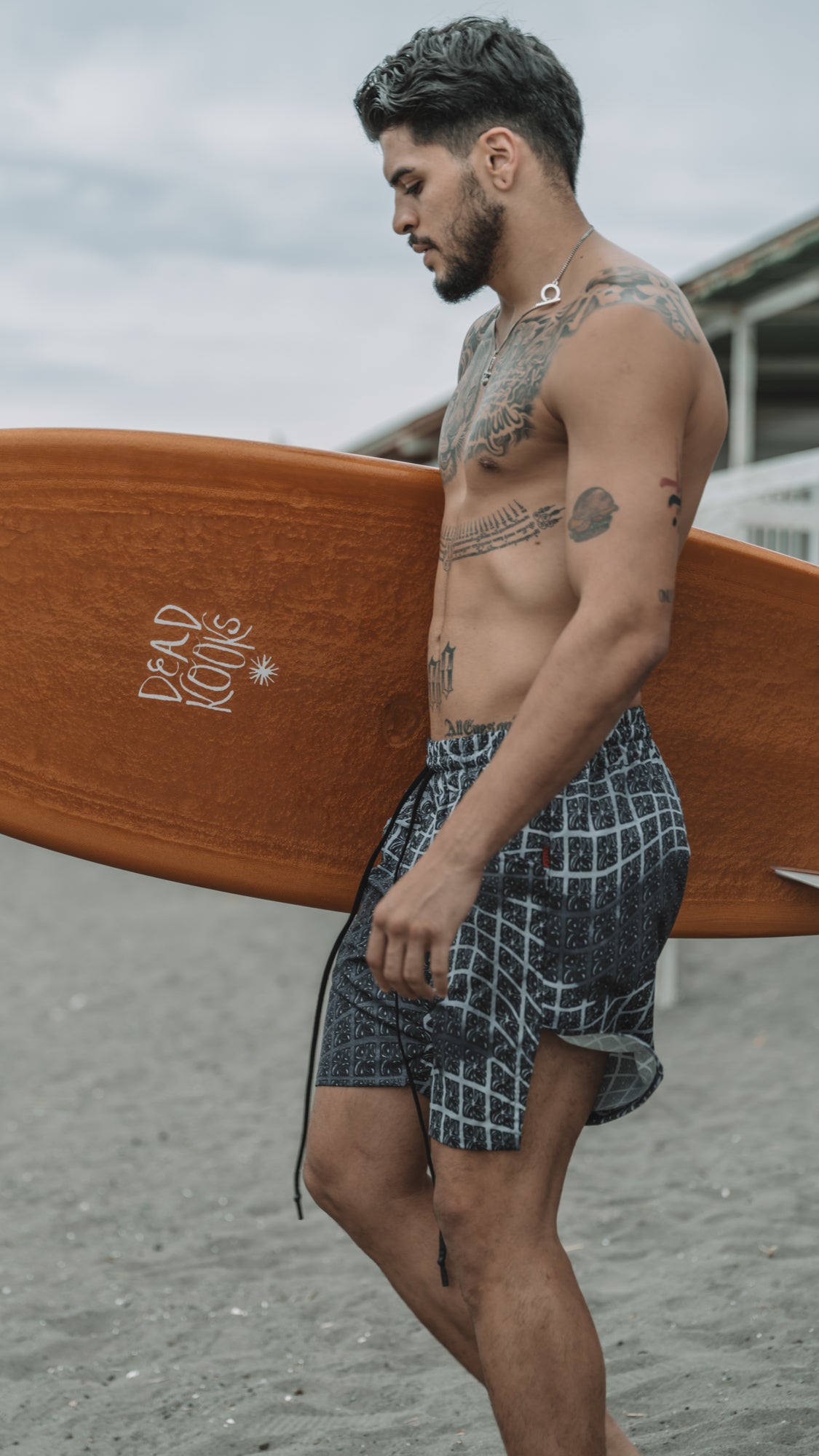 Square Logo Swim Shorts