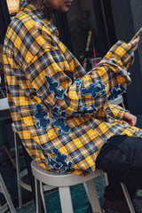 CTLS | Denim Patch Check Shirts