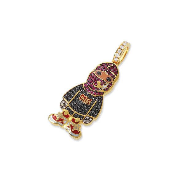 IF&&CO & CTLS 18K GEM NECKLACE RED