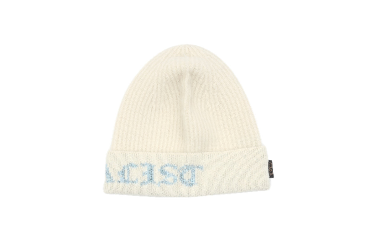 LOGO KNIT CAP – WHITE – 背面 (IMG_0022.JPG)