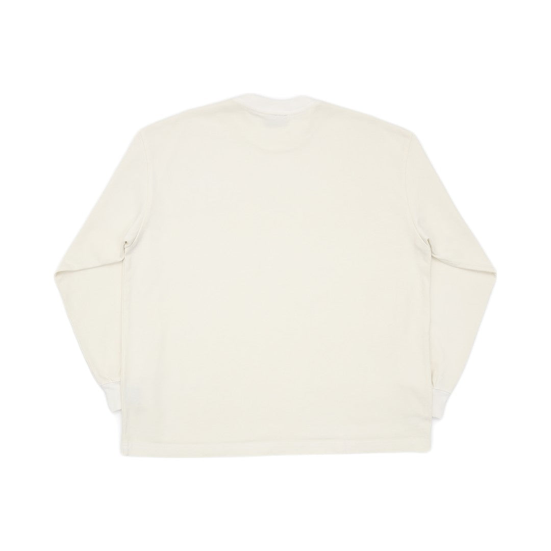 CATALIST L/S TEE 'BONE CTLS' IVORY back