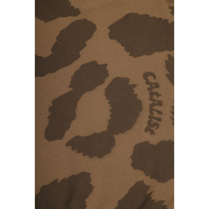 CATALIST COMMON SWEAT SHIRT 'LEOPARD' BEIGE detail