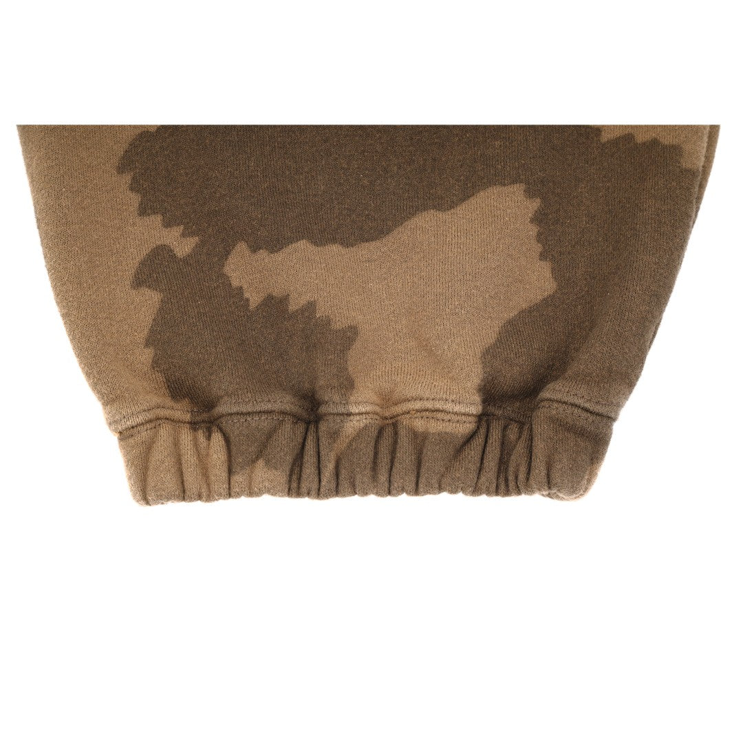 CATALIST COMMON SWEAT PANTS 'LEOPARD' BEIGE detail