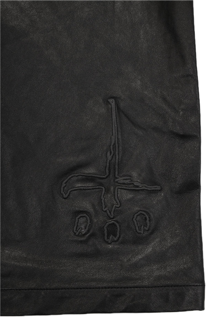 LEATHER WORK JACKET – BLACK – 刺繍・グラフィック (IMG_0089.JPG)